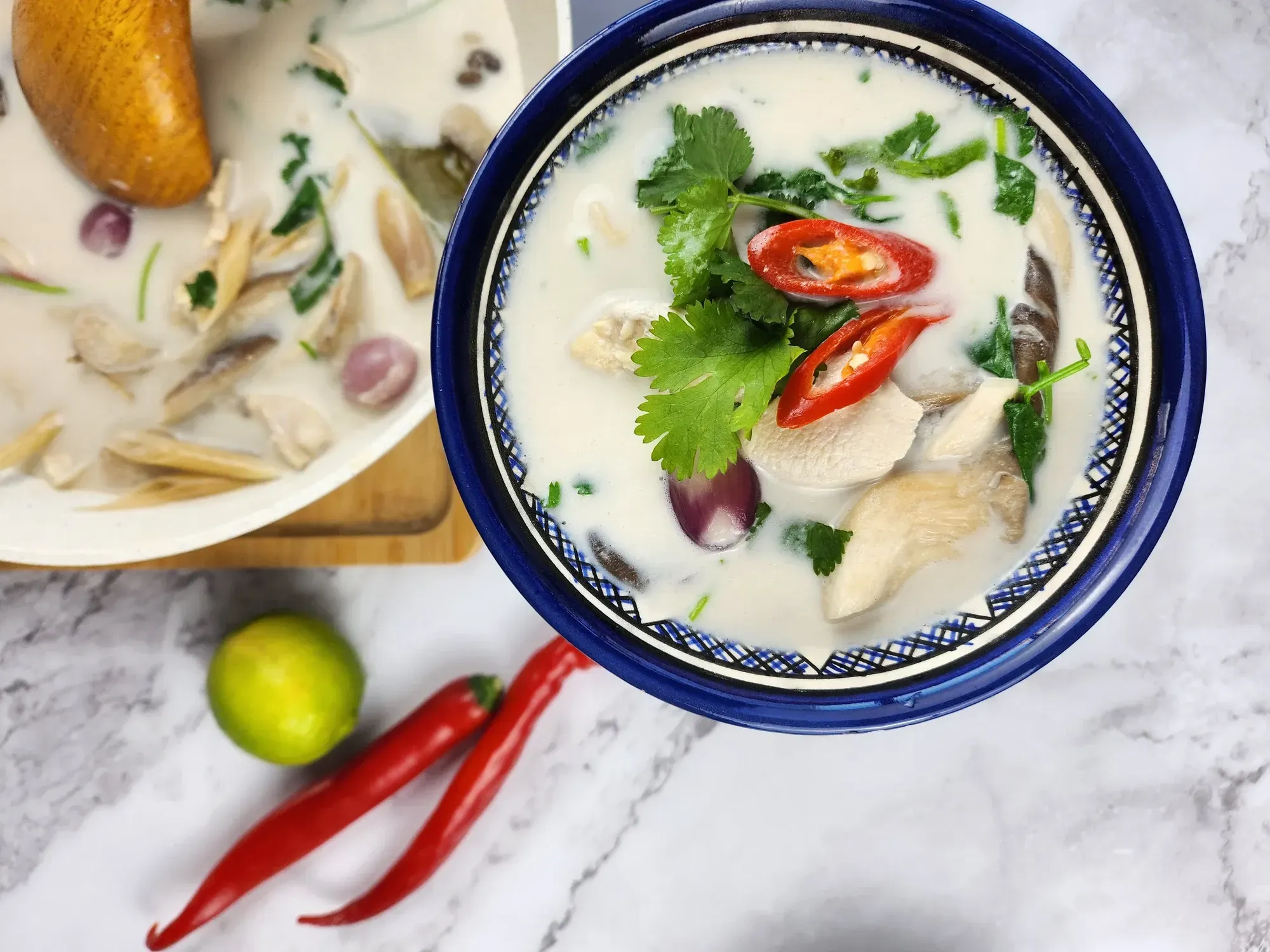 Chicken Coconut Soup (Tom Kha Gai)