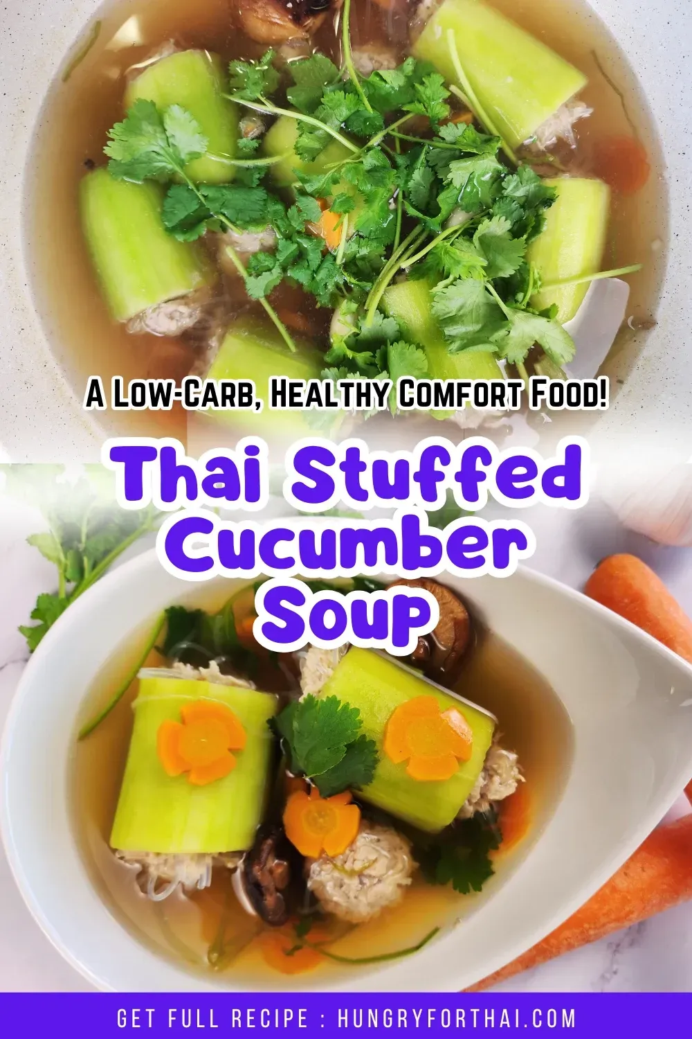 Stuffed Cucumber Soup