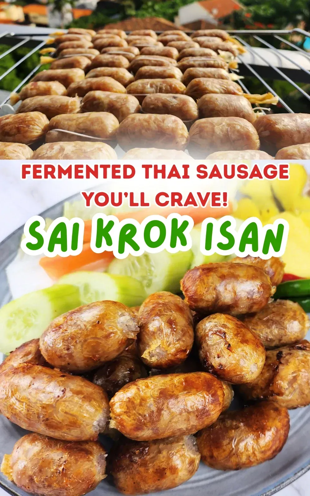 Northeastern Thai Sausage (Sai Krok Isan)