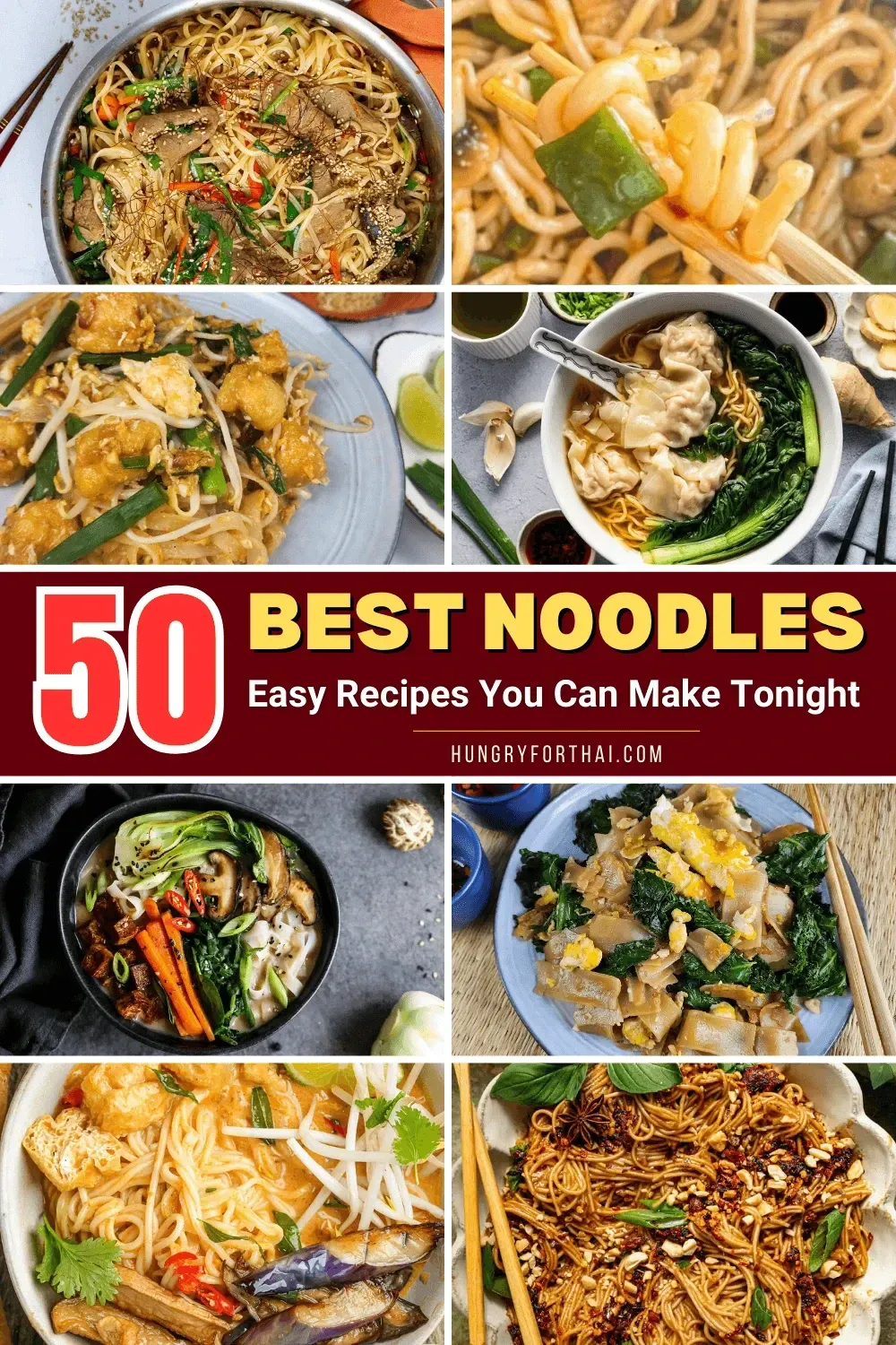 50 Easy Noodle Recipes You Can Make Tonight