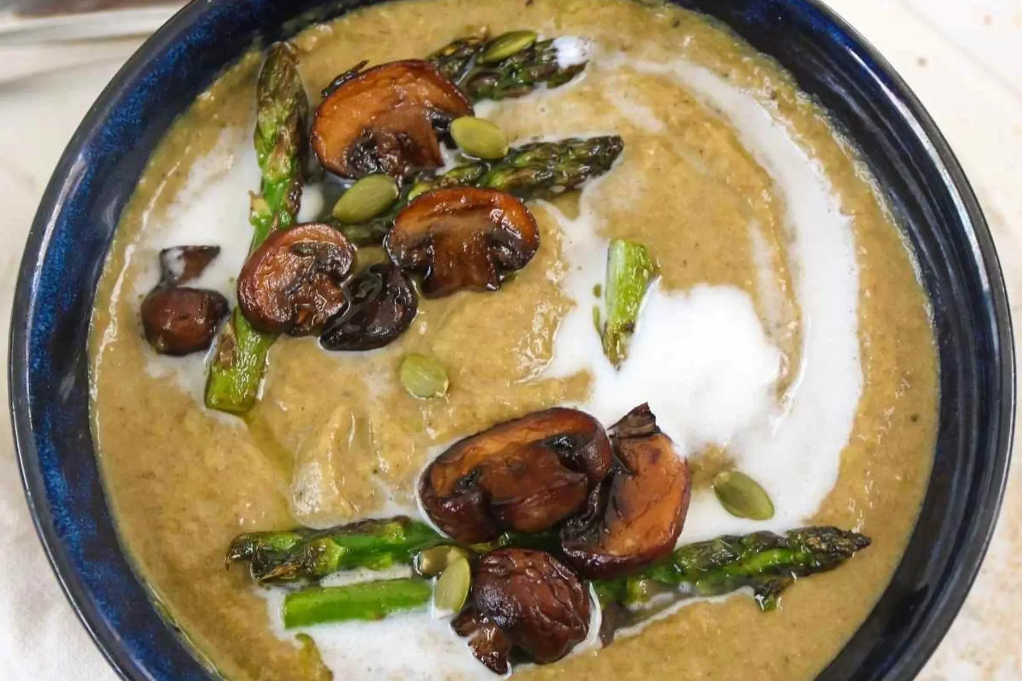 Asparagus Mushroom Soup