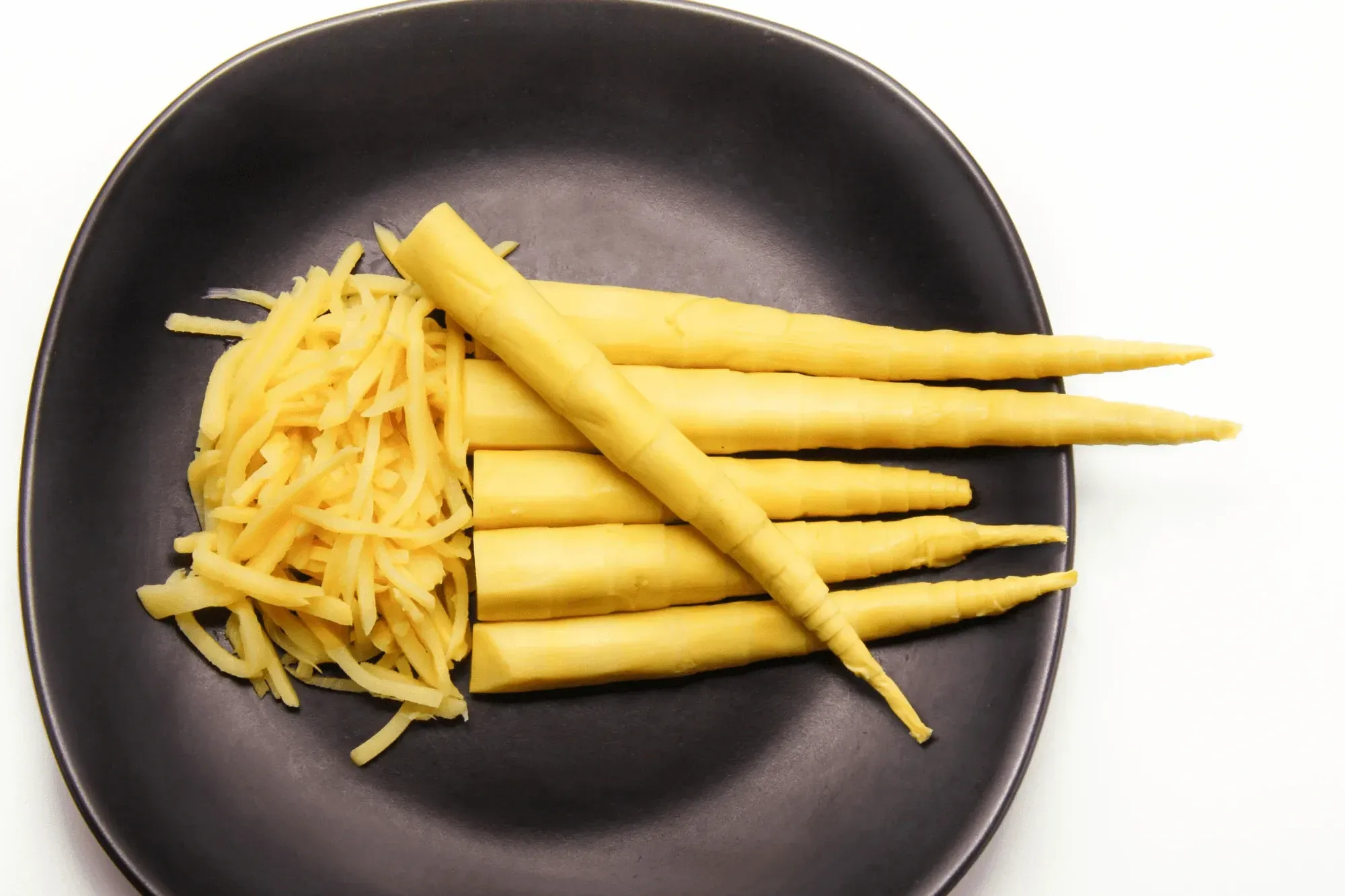Bamboo Shoot on the plate 