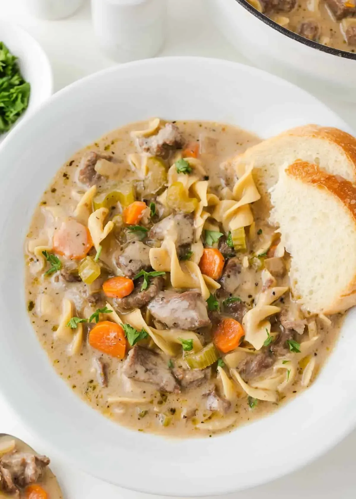 A bowl of Beef Noodle Soup