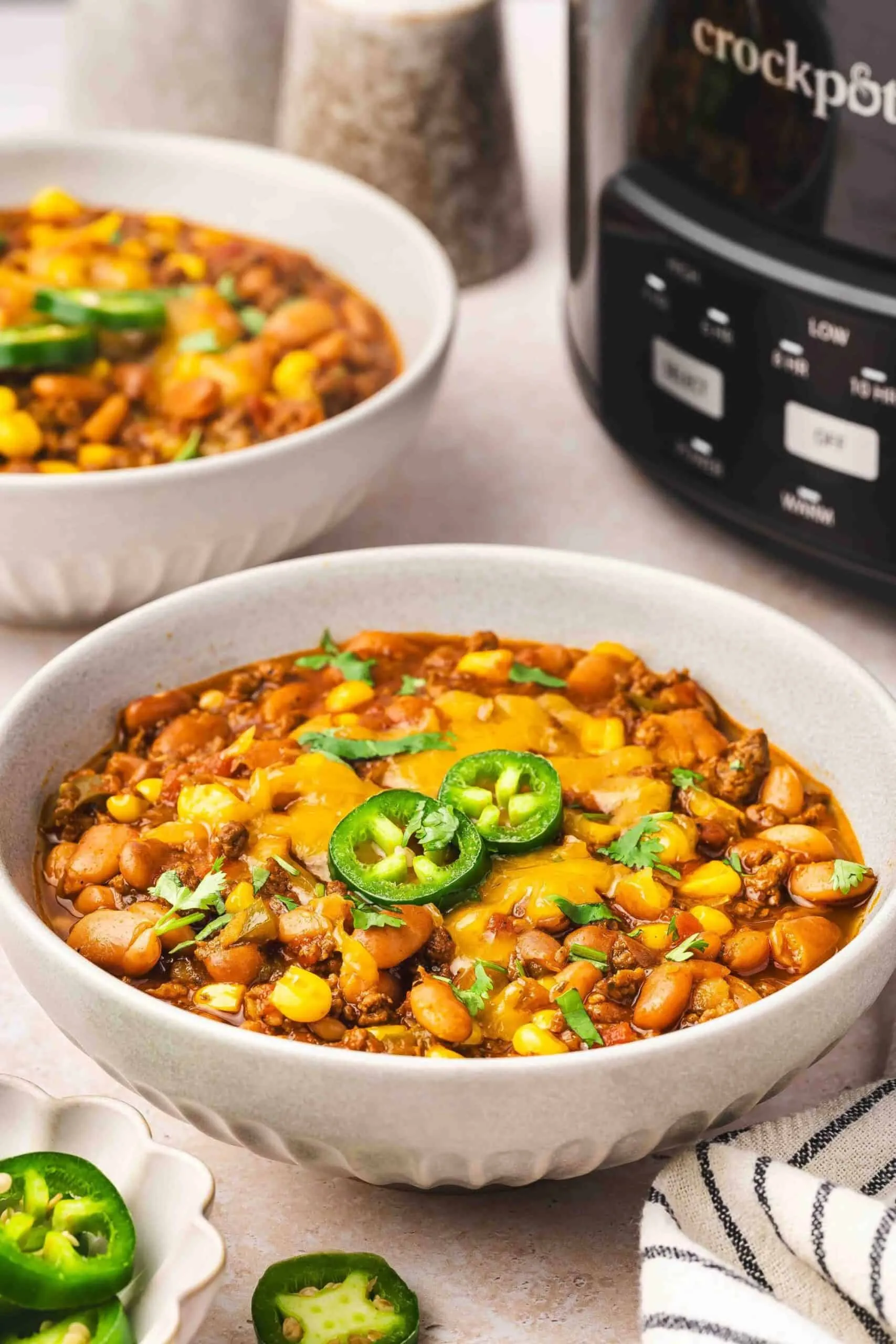 Best Slow Cooker Chili With Beef and Pinto Beans