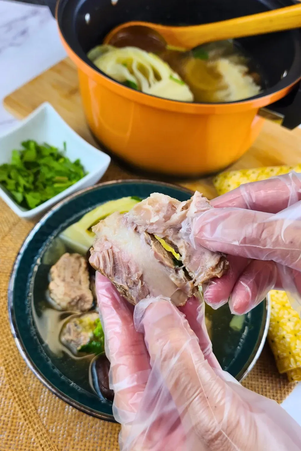 Braised Cabbage Soup with Pork Ribs