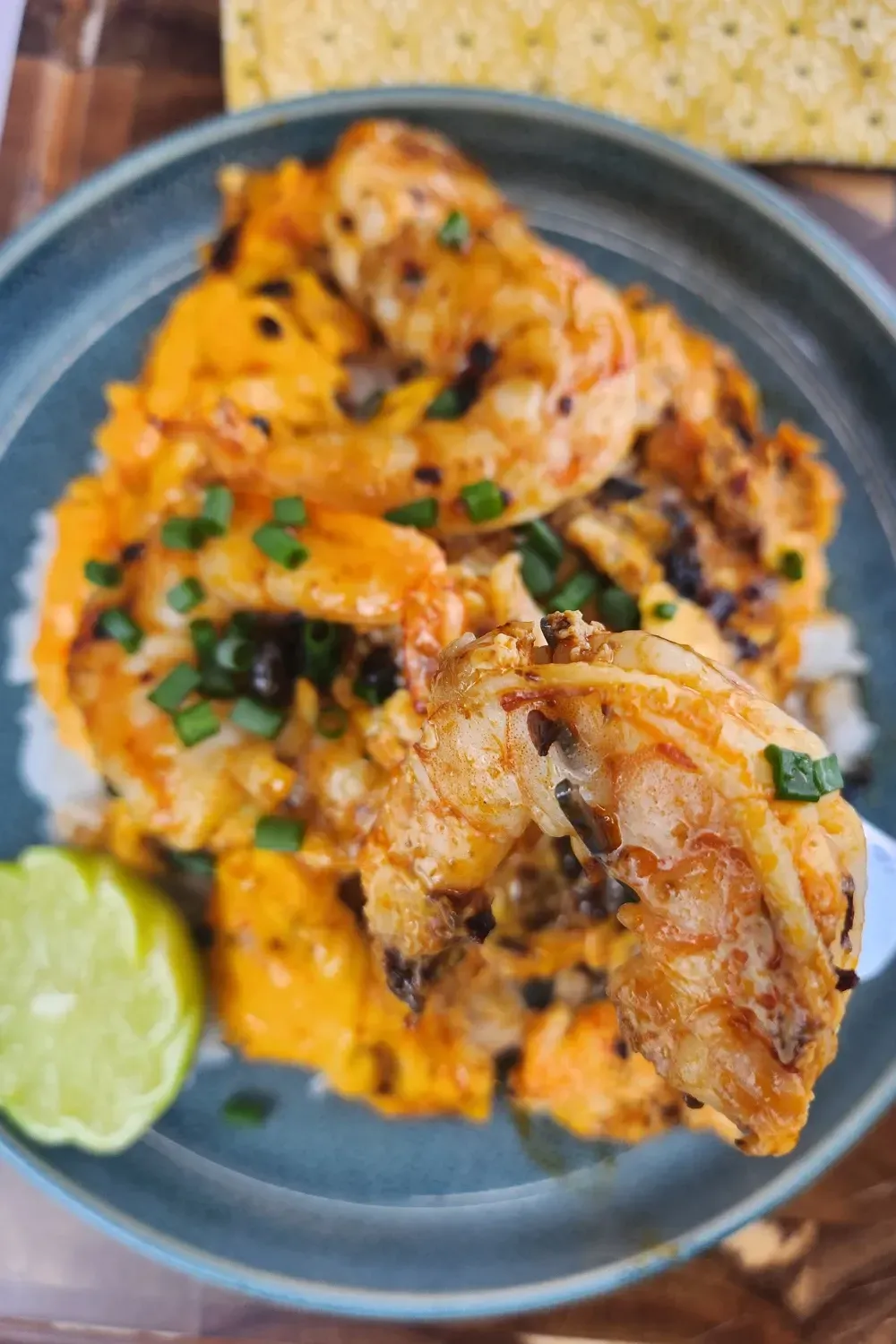 Chili Oil Shrimp Omelette for One