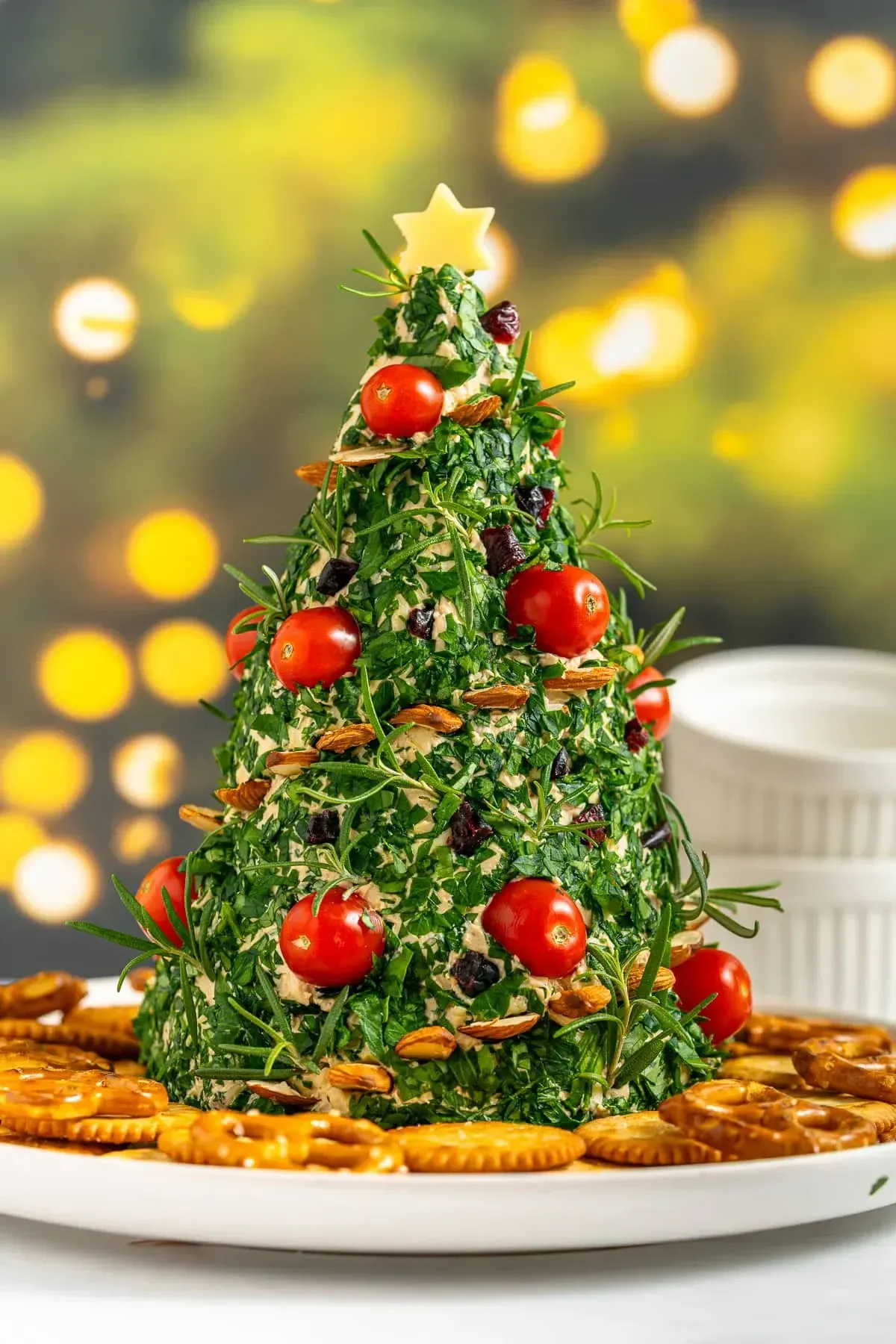 Christmas Tree Cheeseball