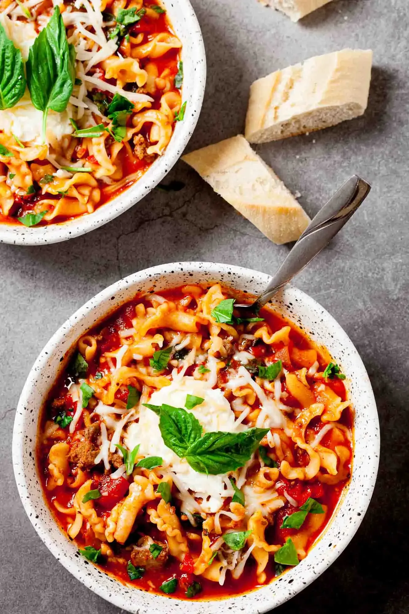 Easy Lasagna Soup