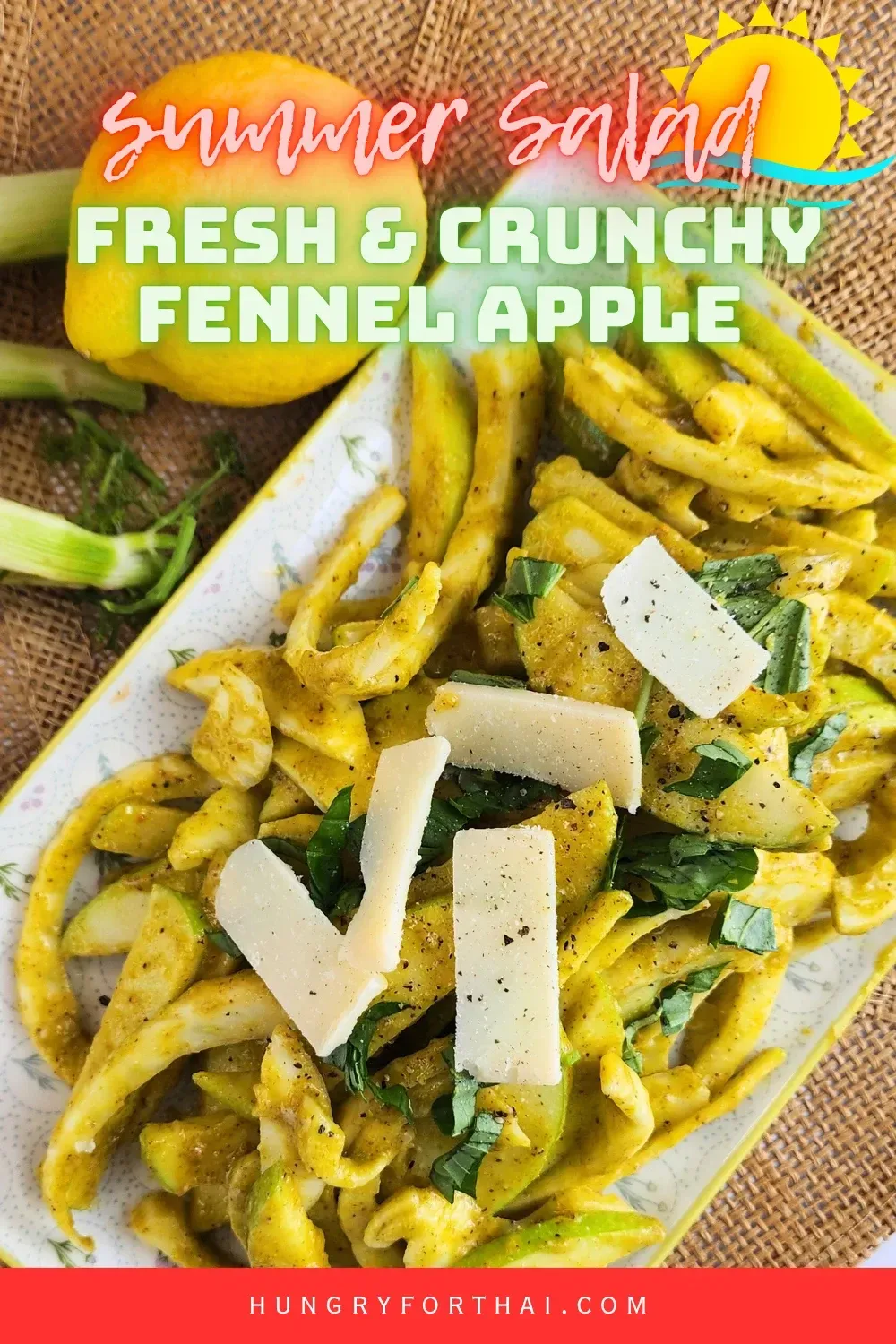 Fennel and Apple Salad with Crunchy Pistachios