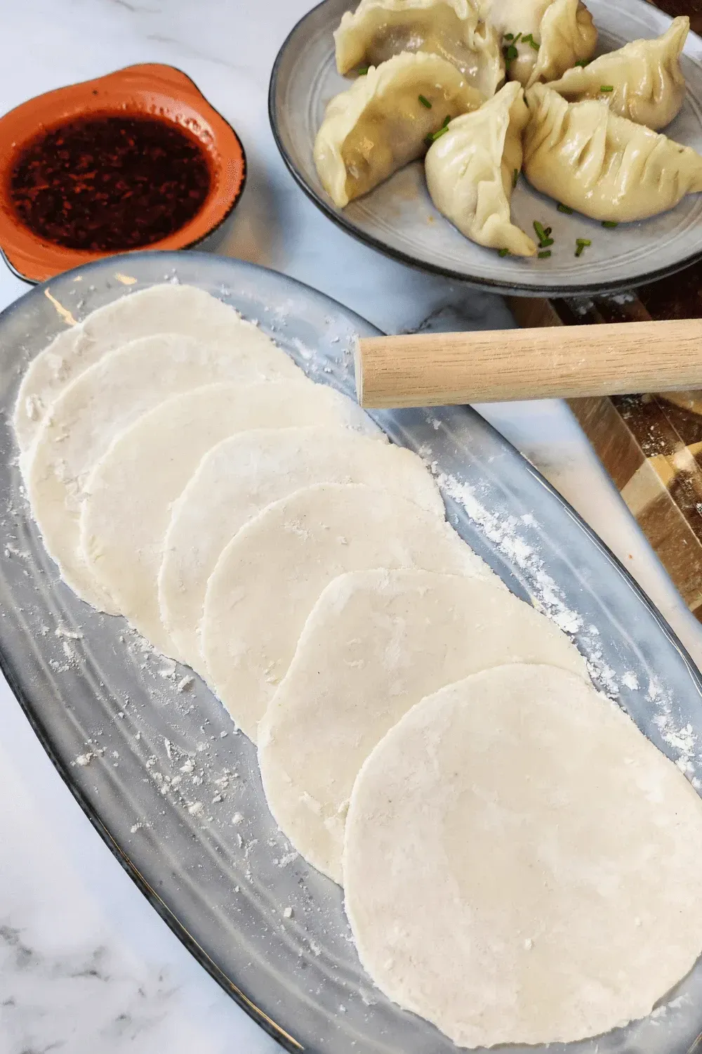 How to Make Gyoza Wrappers from Scratch!