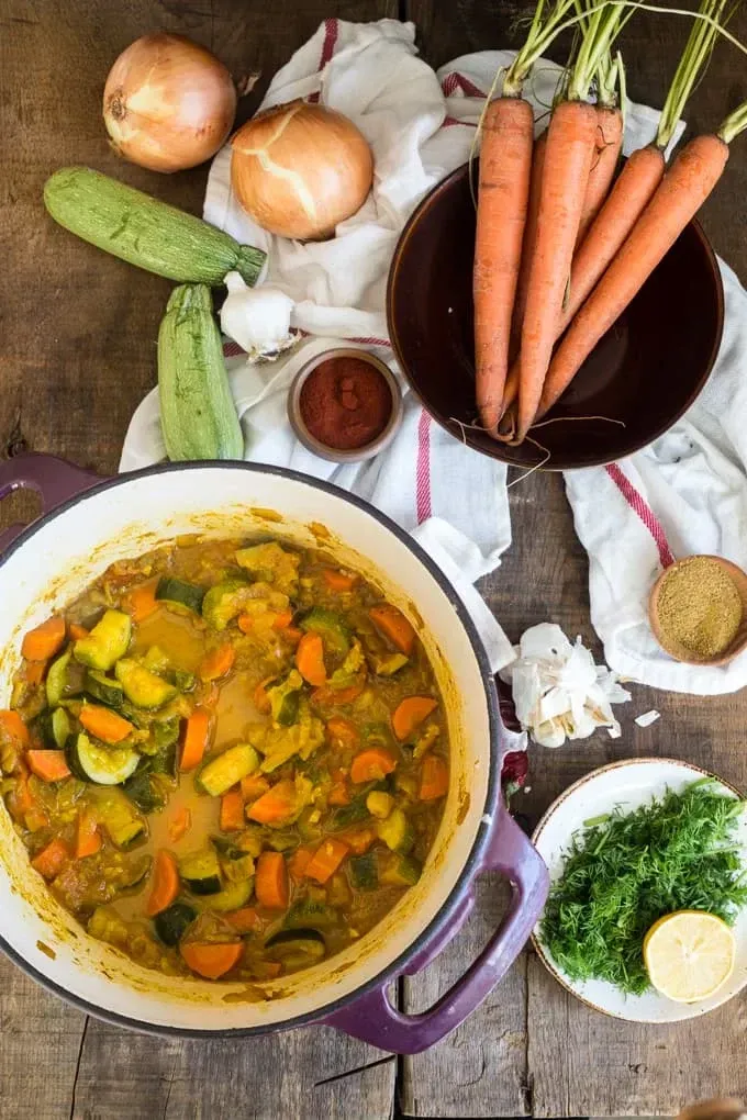 How to Make Zucchini Curry Recipe for Winter Comfort in A Bowl