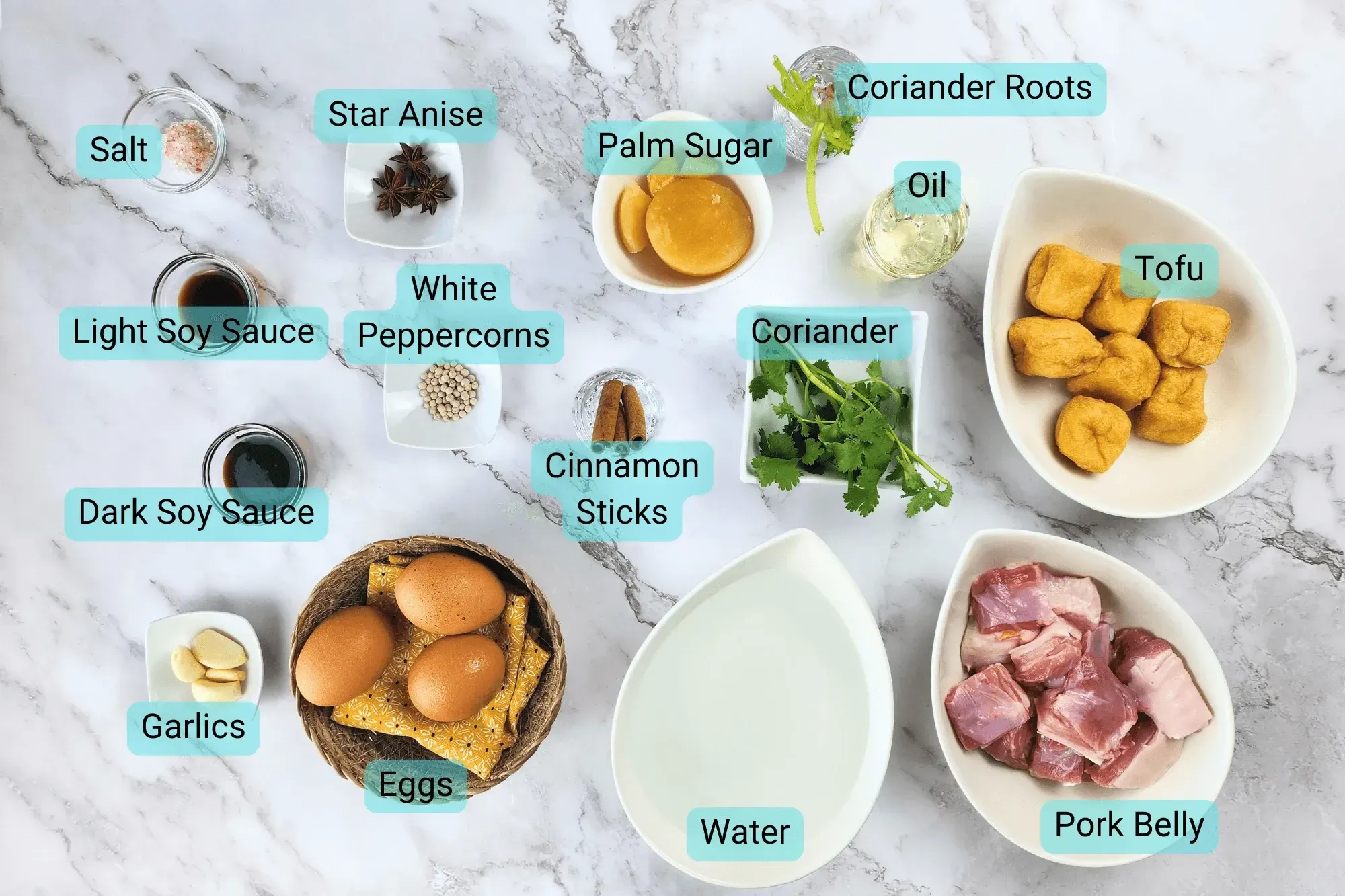 Ingredients for Pa-Lo