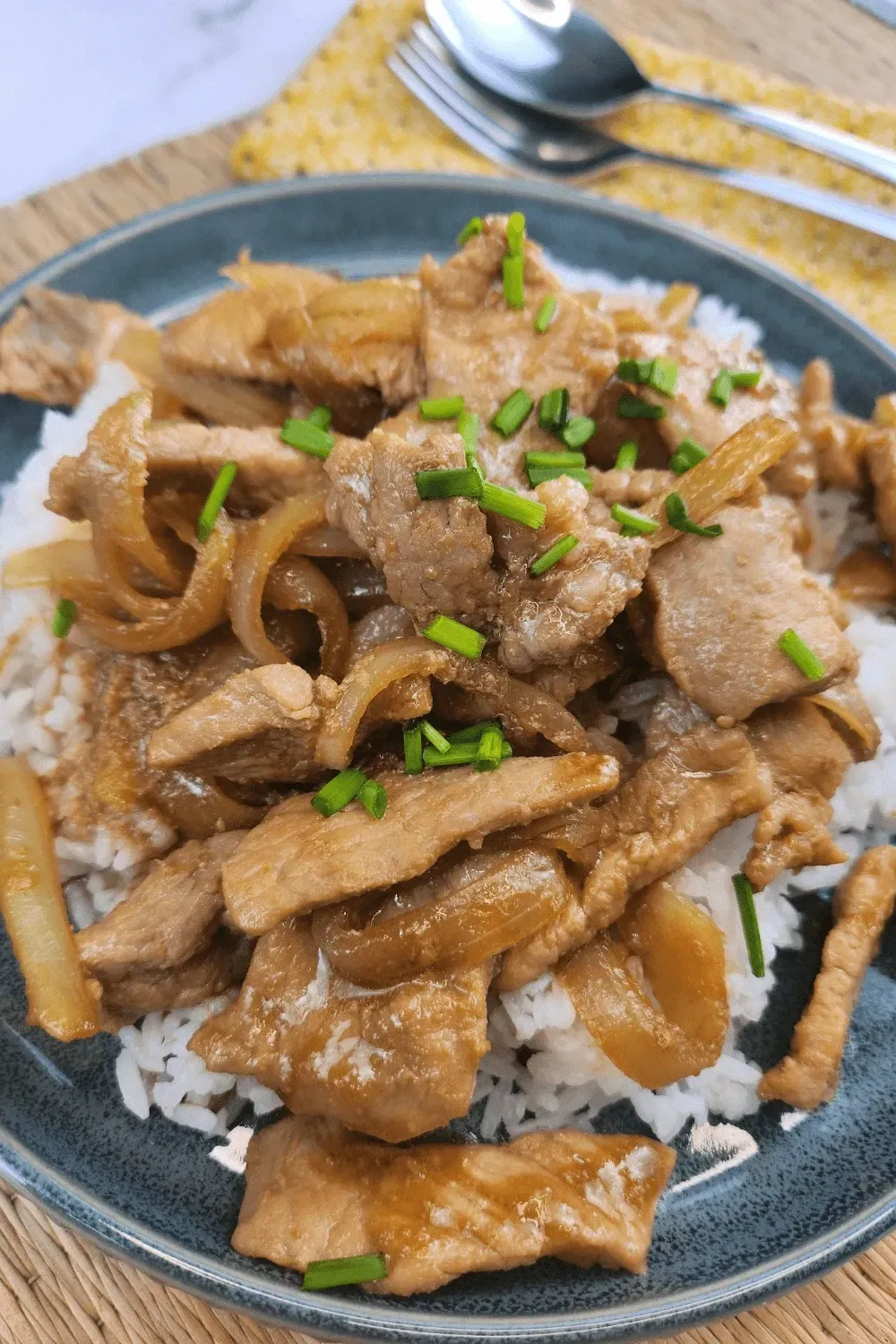 Japanese Ginger Pork (Shogayaki)