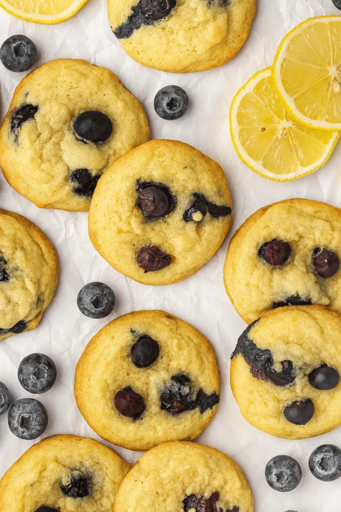 Lemon Blueberry Cookies 