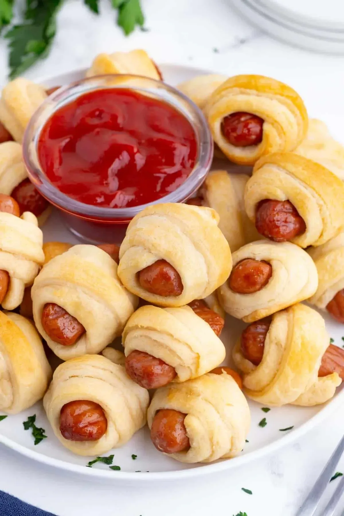 Pigs in a Blanket with Crescent Rolls