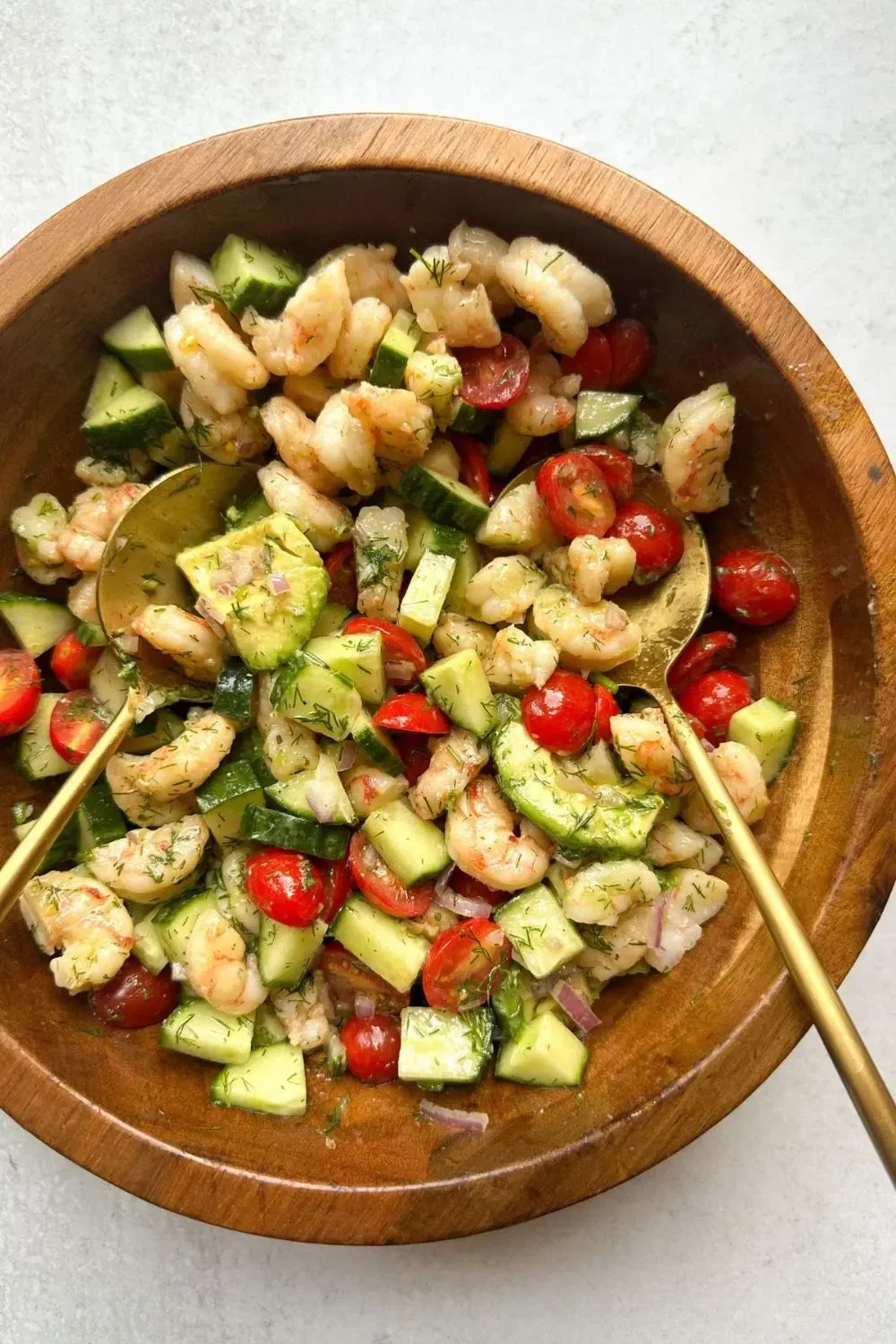 Shrimp Cucumber Salad