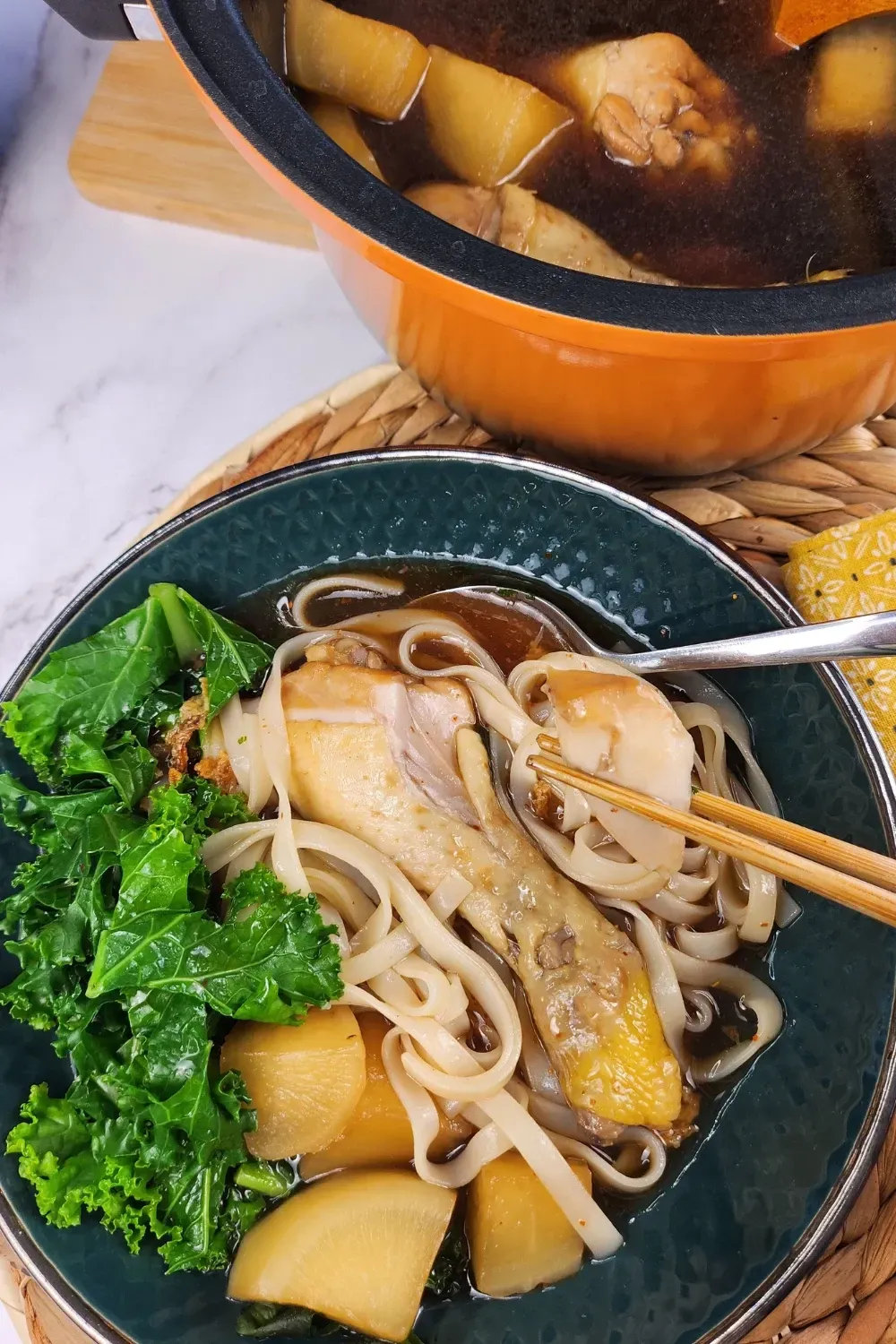 Thai Chicken Noodle Soup – Street Food Style 