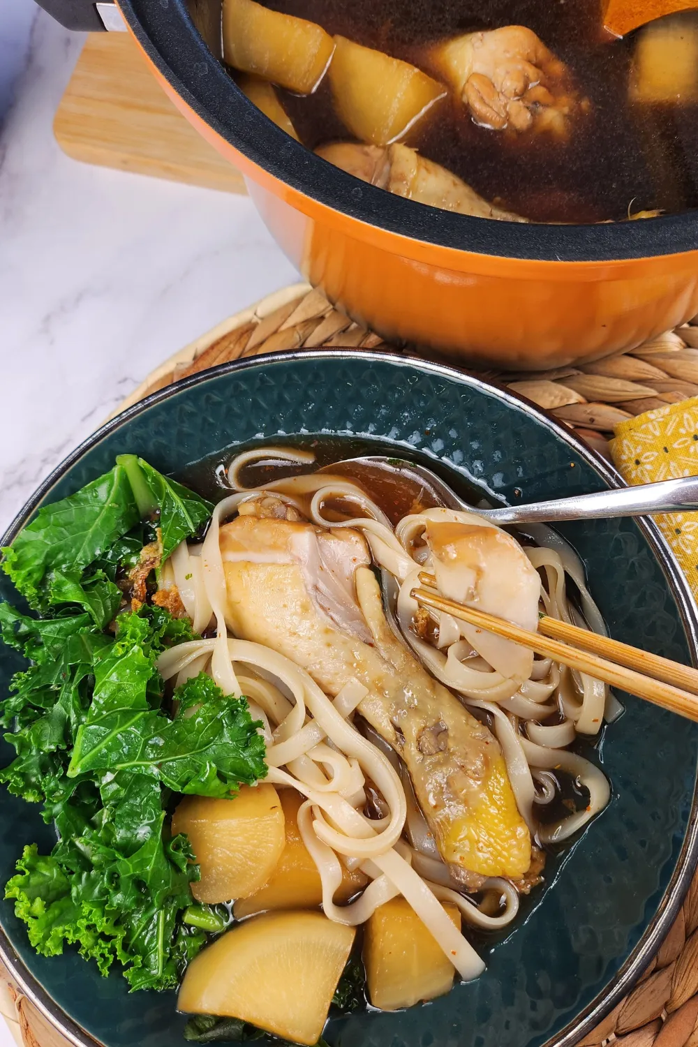 Thai Chicken Noodle Soup – Street Food Style