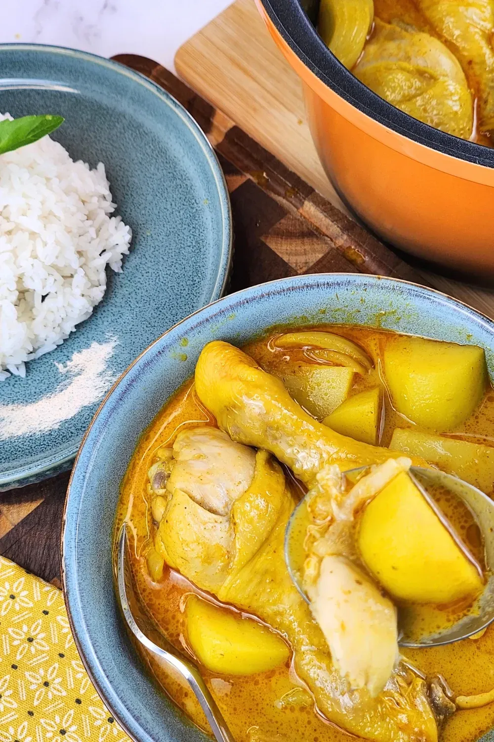 Thai Yellow Chicken Curry with Potatoes