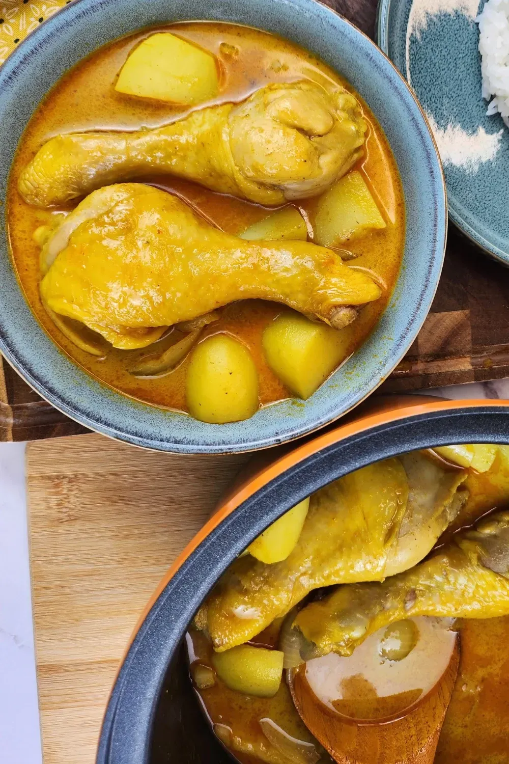 Thai Yellow Chicken Curry with Potatoes 