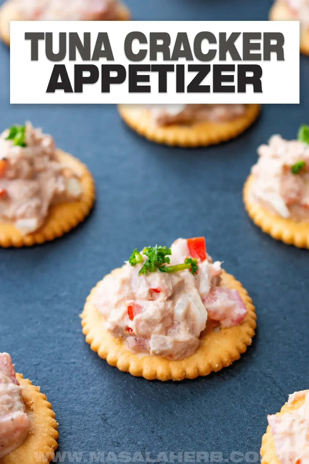 Tuna Ritz Cracker Appetizer