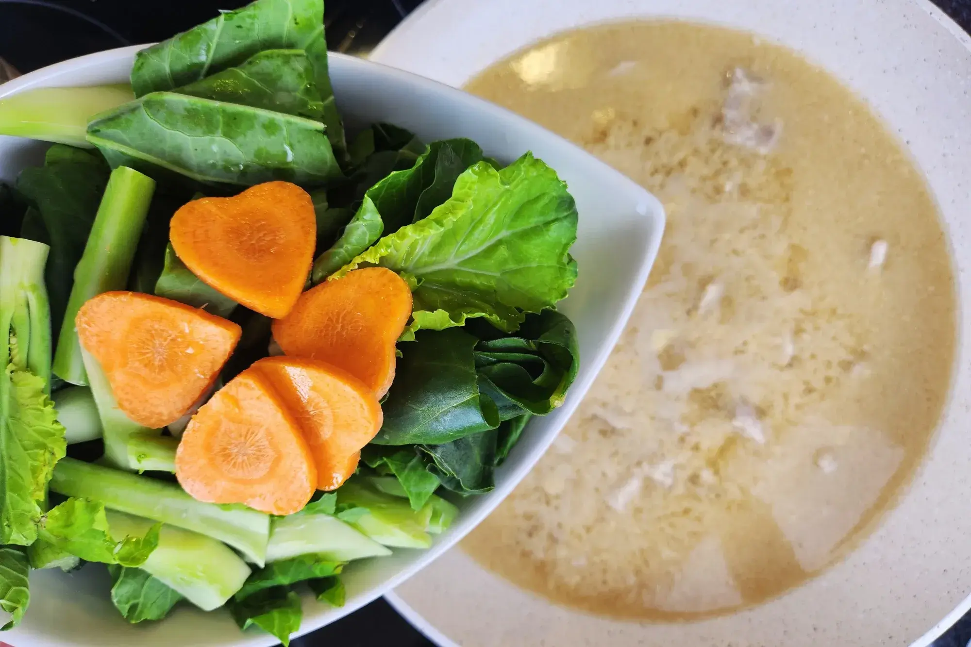 add the chopped kale -Rad Na