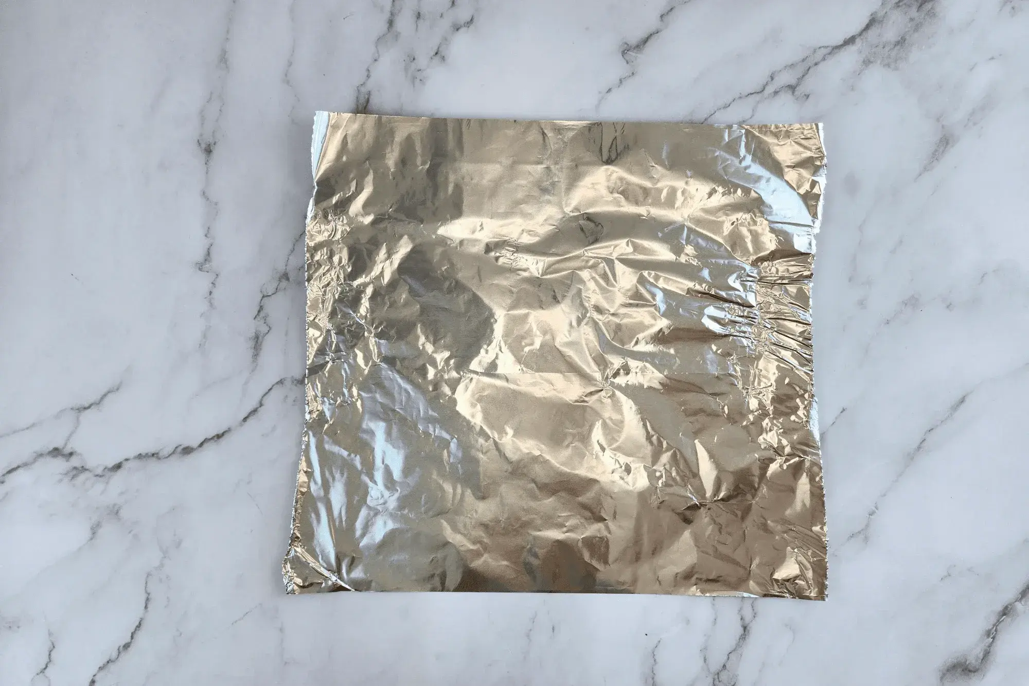 aluminum foil squares