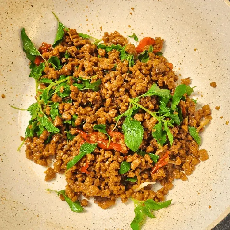 Pad ka prow recipe finished