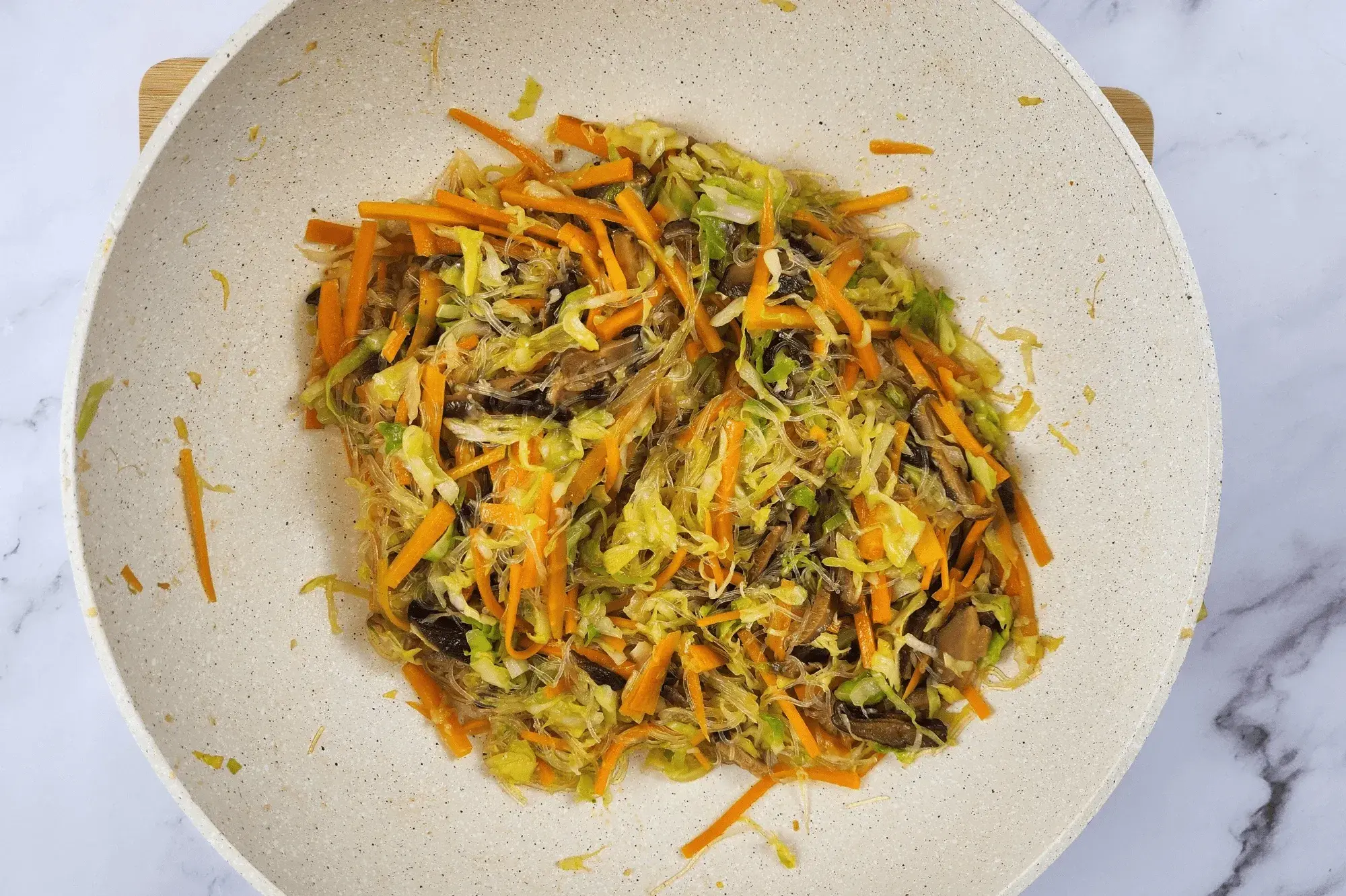 emove from heat and let the filling cool completely before wrapping.