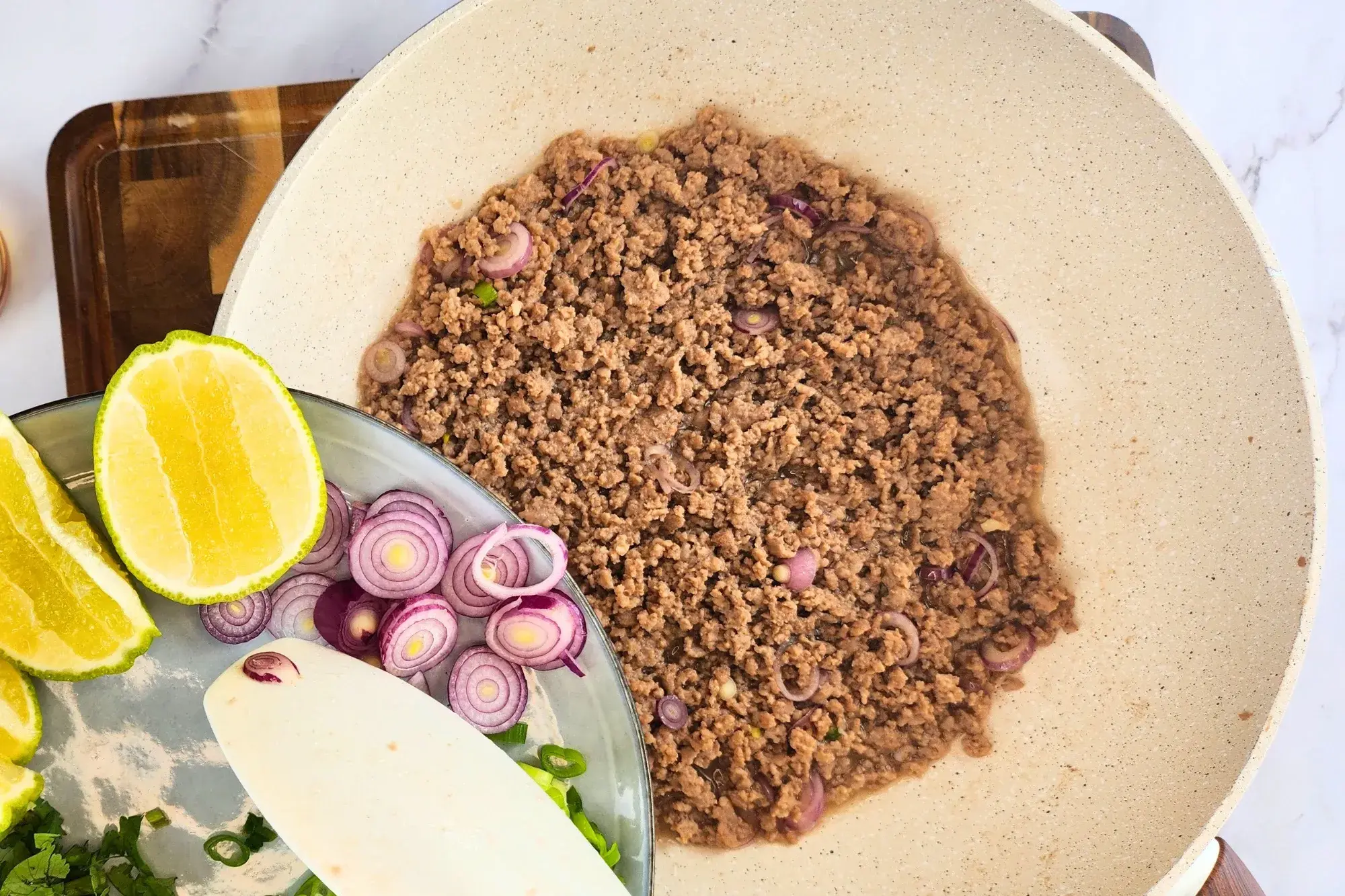 (Optional) If you prefer softened shallots, add them now 