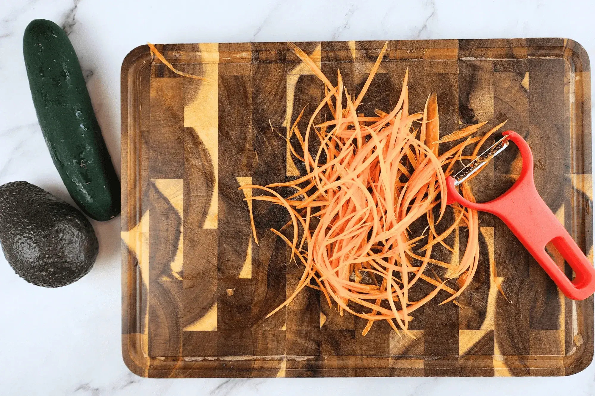  julienne the carrots