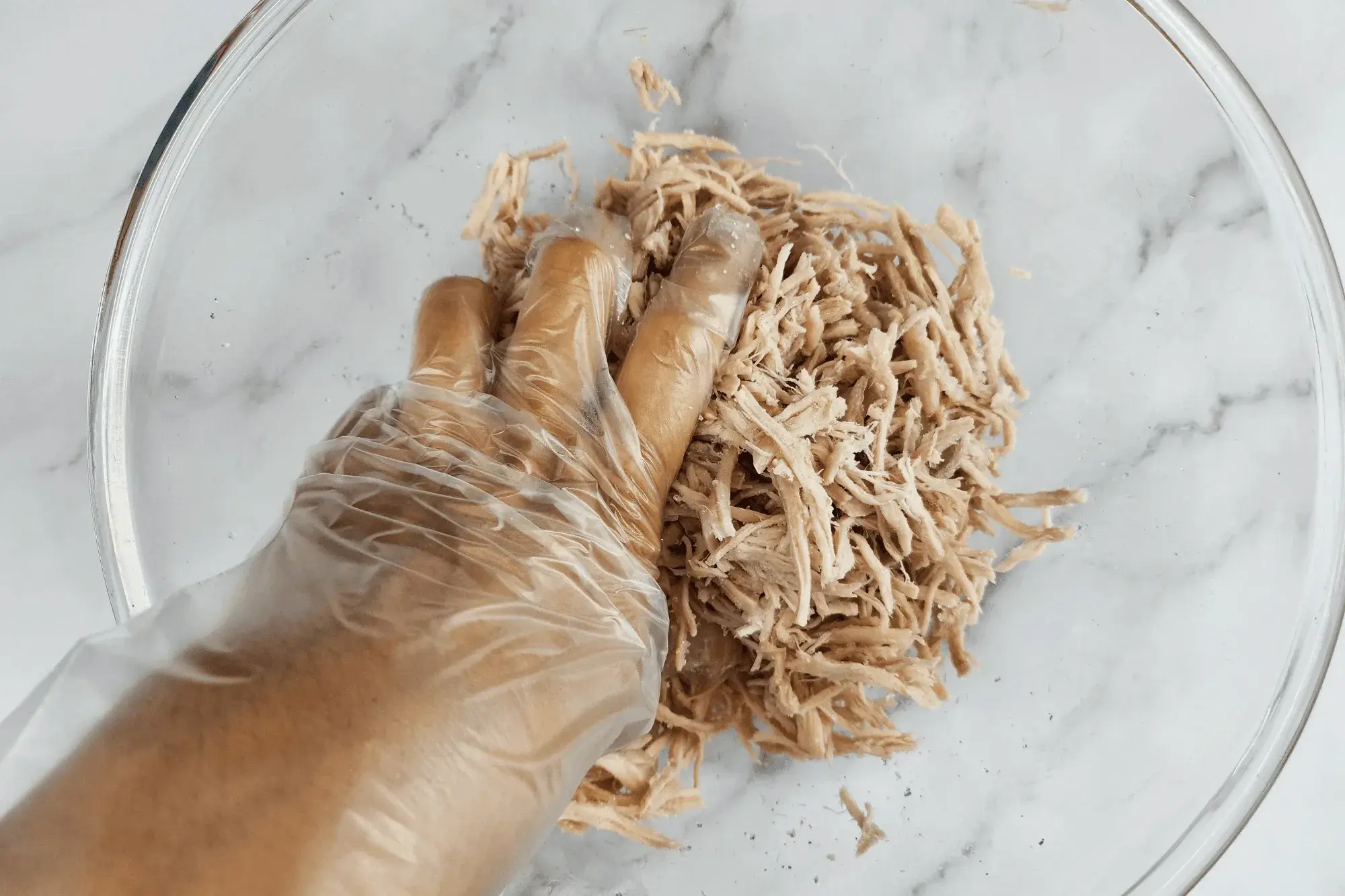 Mix it well - Crispy Air-Fried Shredded Pork