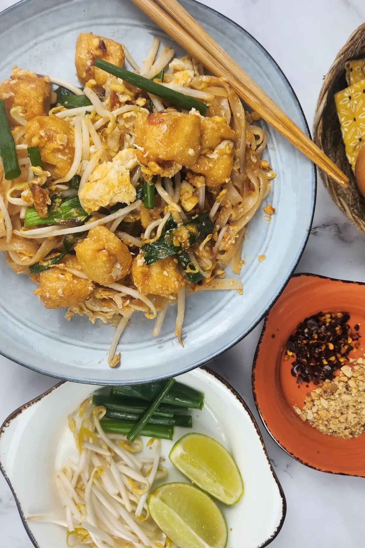 Easy Pad Thai (Vegetarian)
