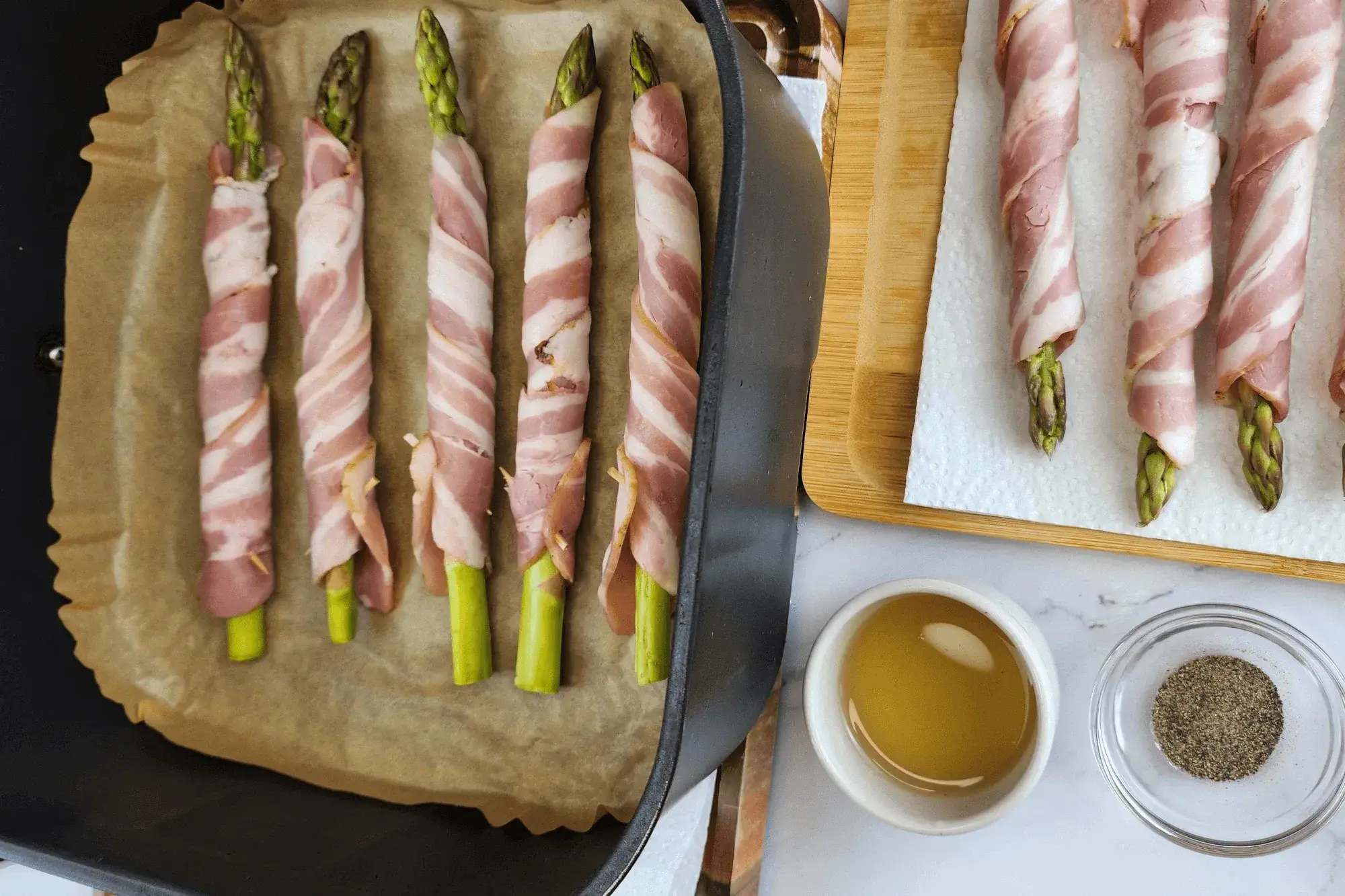 Place them in a single layer in the air fryer basket.