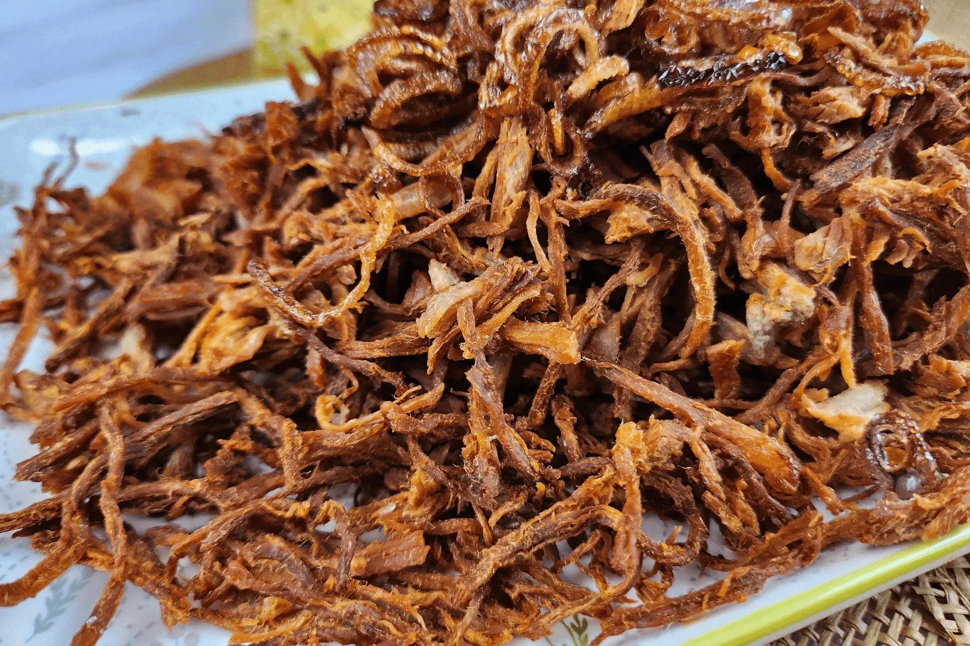 Repeat for another 7 minutes, or until the pork is crispy and golden.