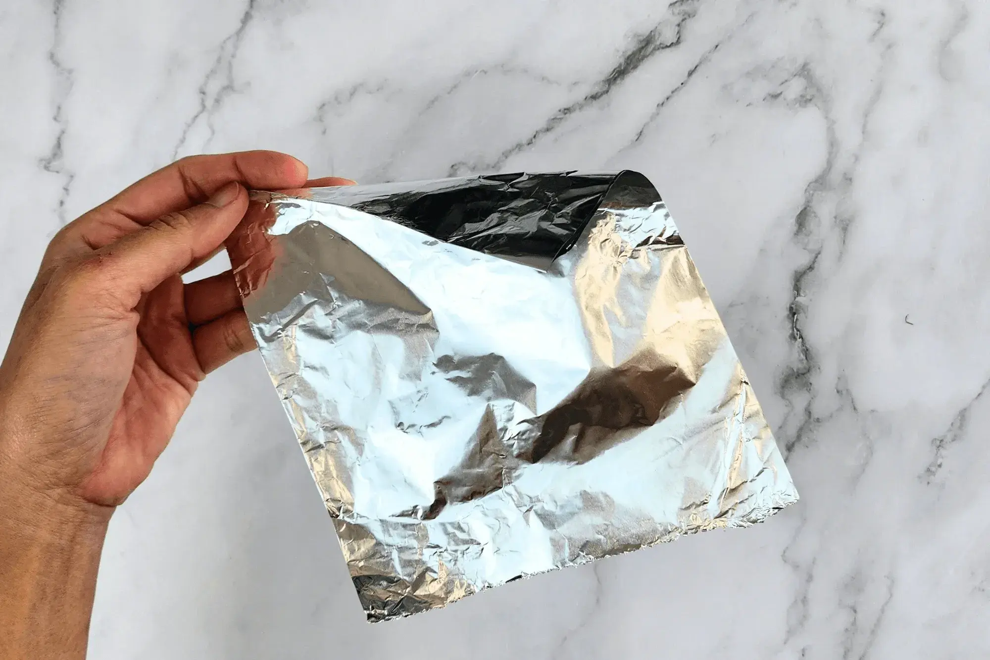 Roll into a cone shape