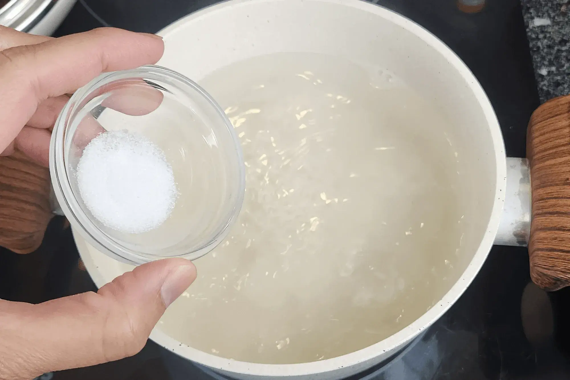 Season with salt - congee