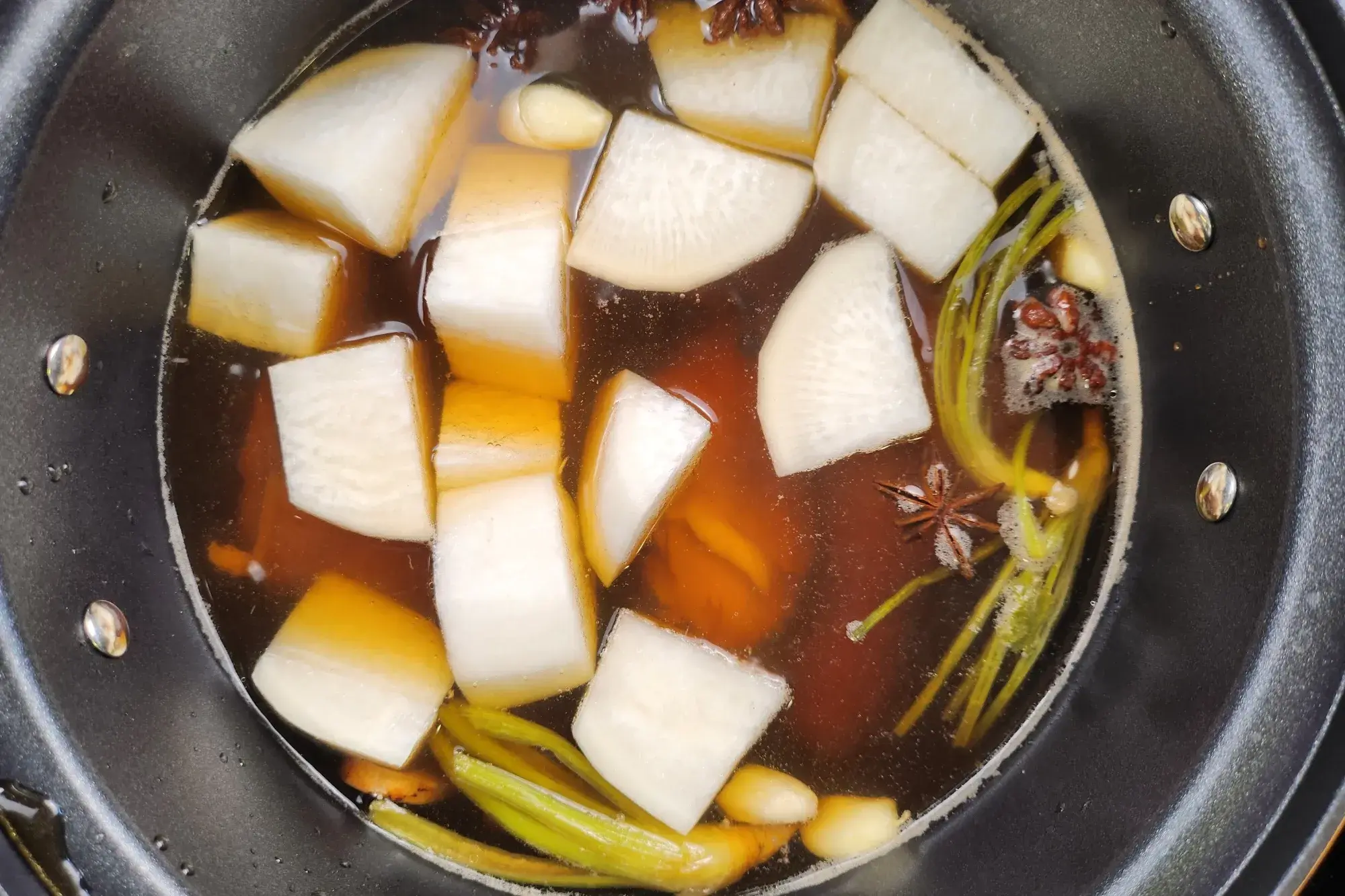 simmer gently for about 1 hour