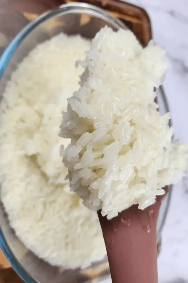 Homemade Sticky Rice Learn how to make soft, chewy sticky rice the easy way! Perfect with ...