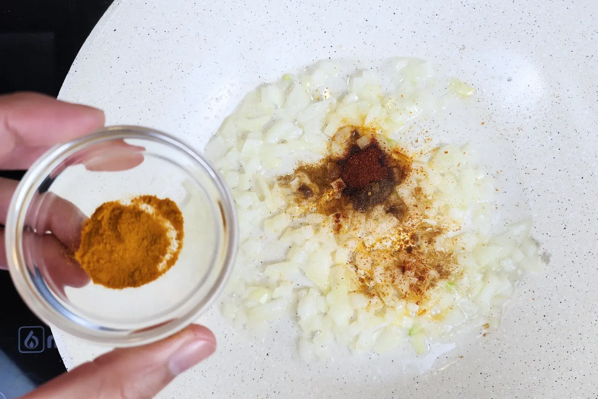 Stir in turmeric