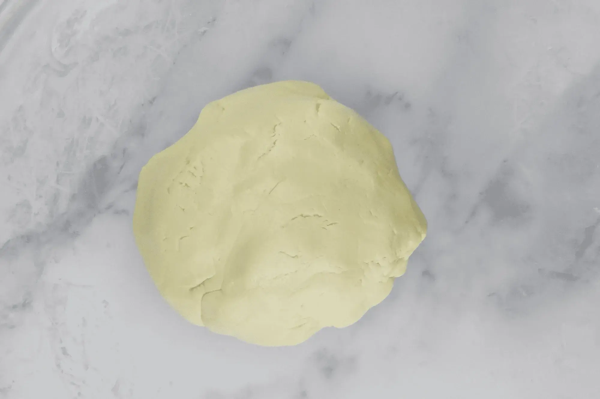 then knead the dough until well combined.