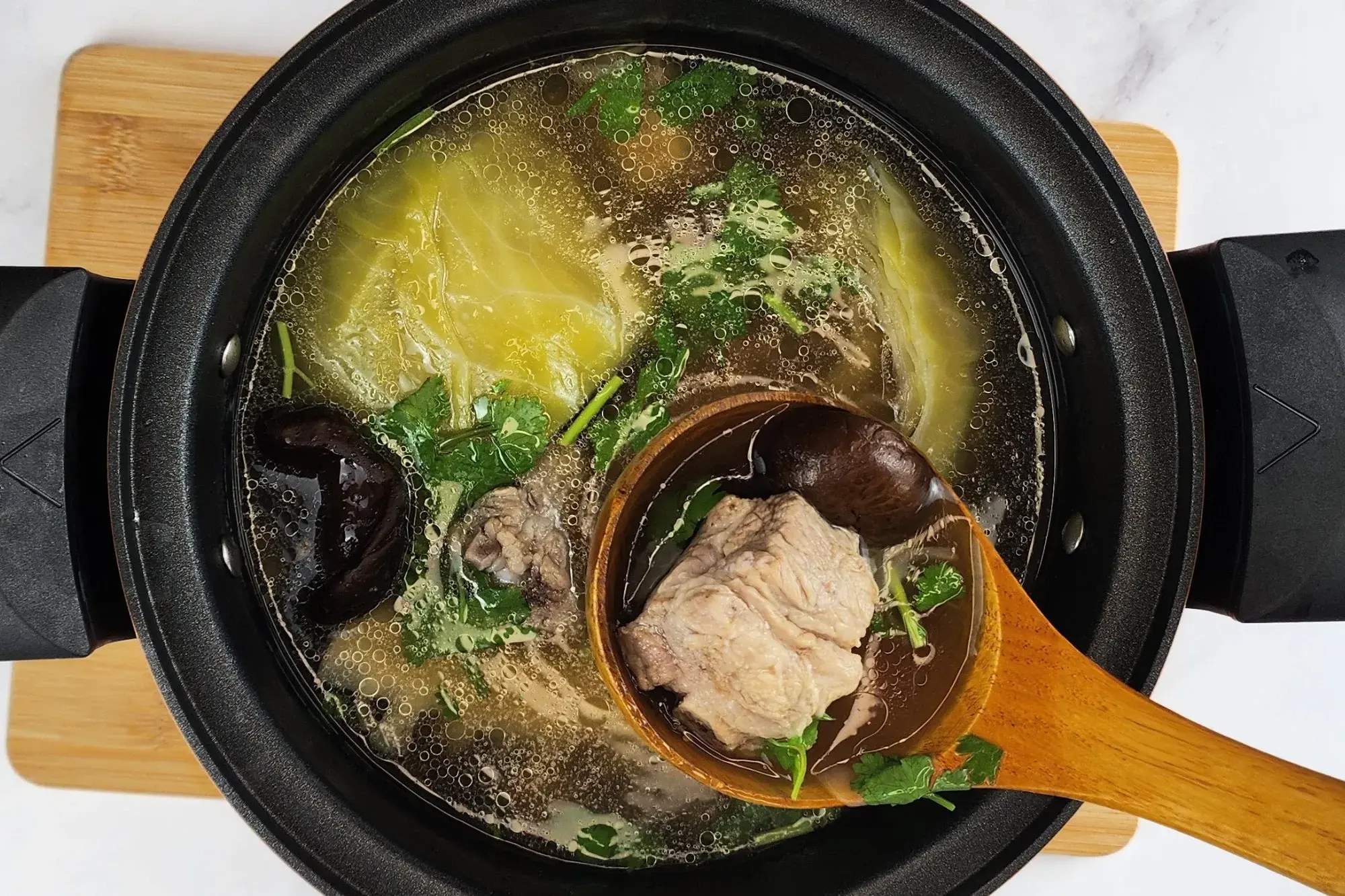 top with fresh cilantro 