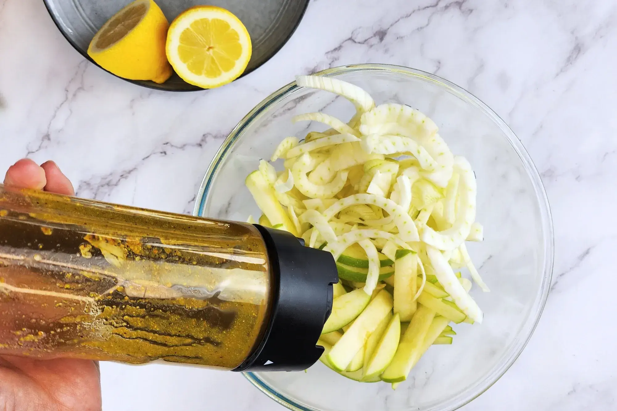 Toss them with the pistachio sauce