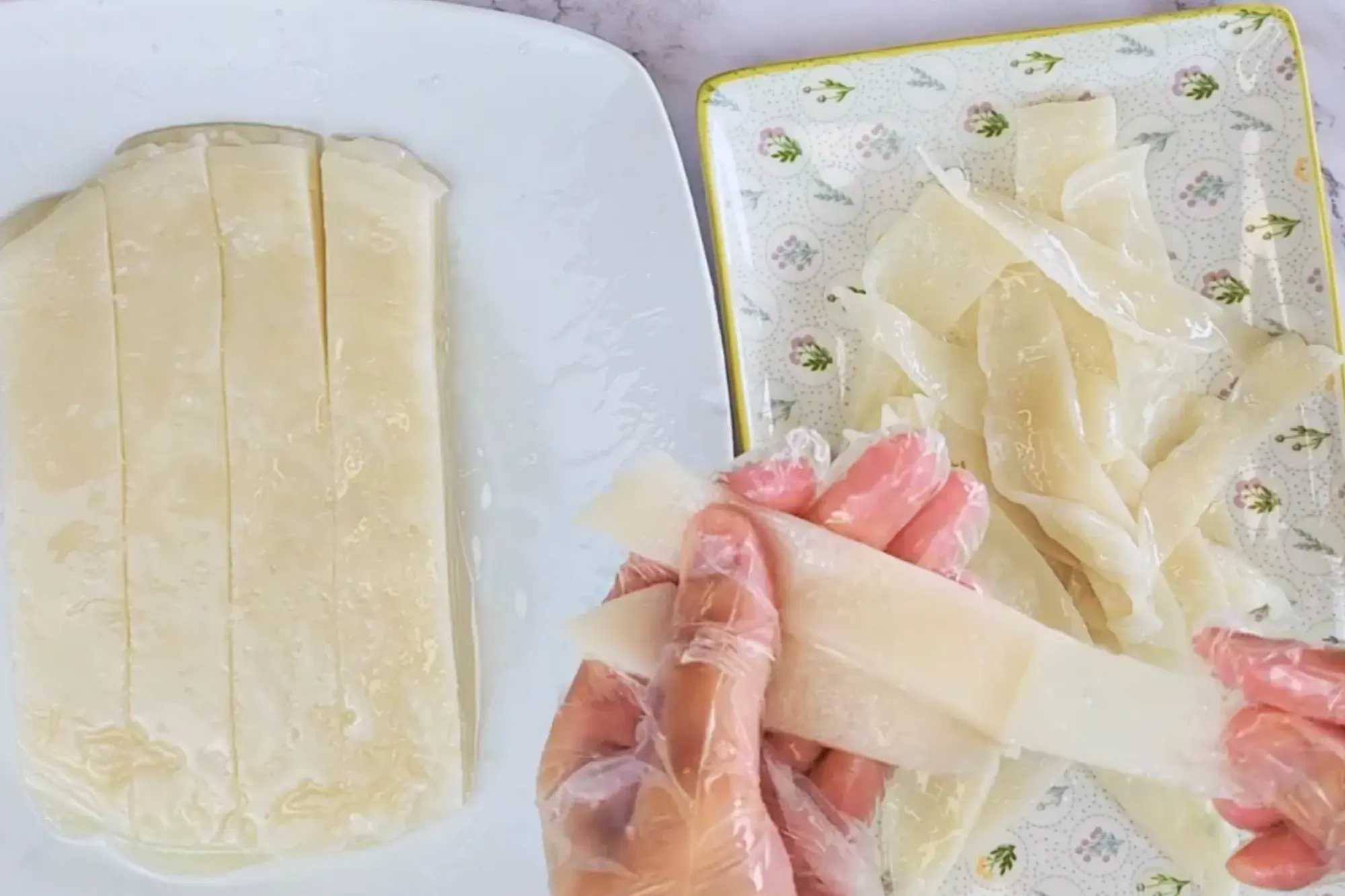 Your fresh Thai Sen Yai noodles are now ready 