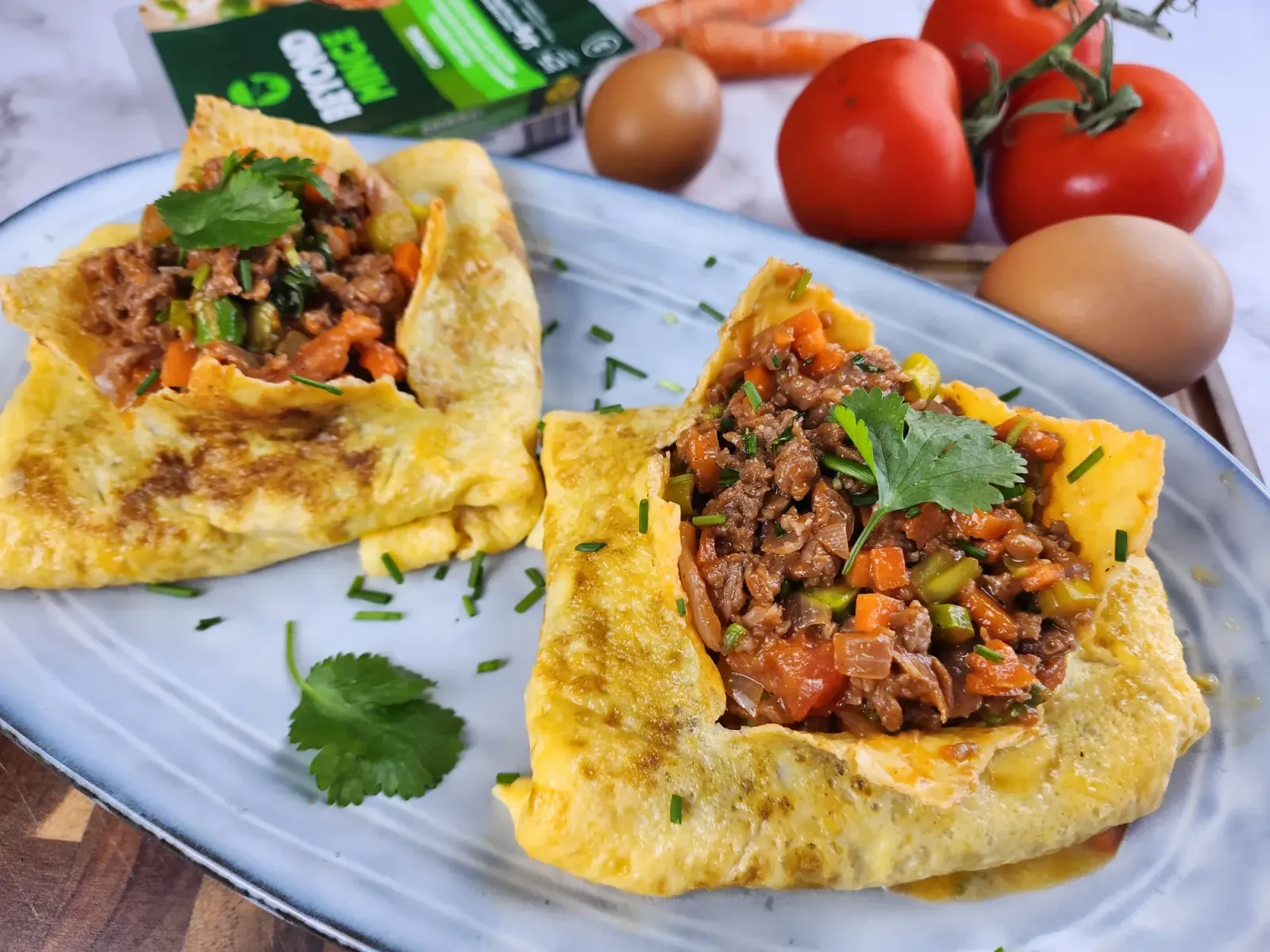 Stuffed Omelette 