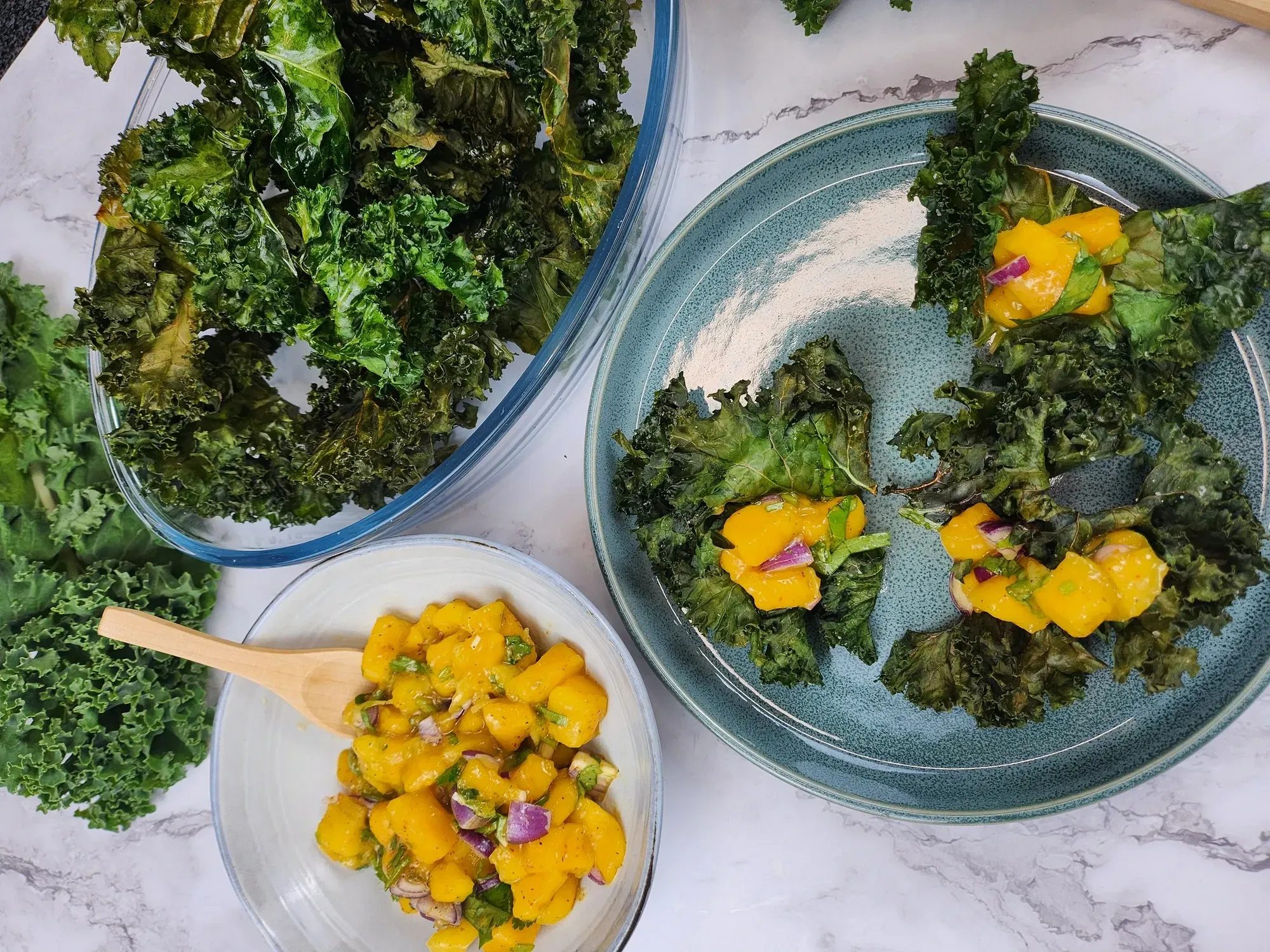 Crispy Kale - Air fryer recipe