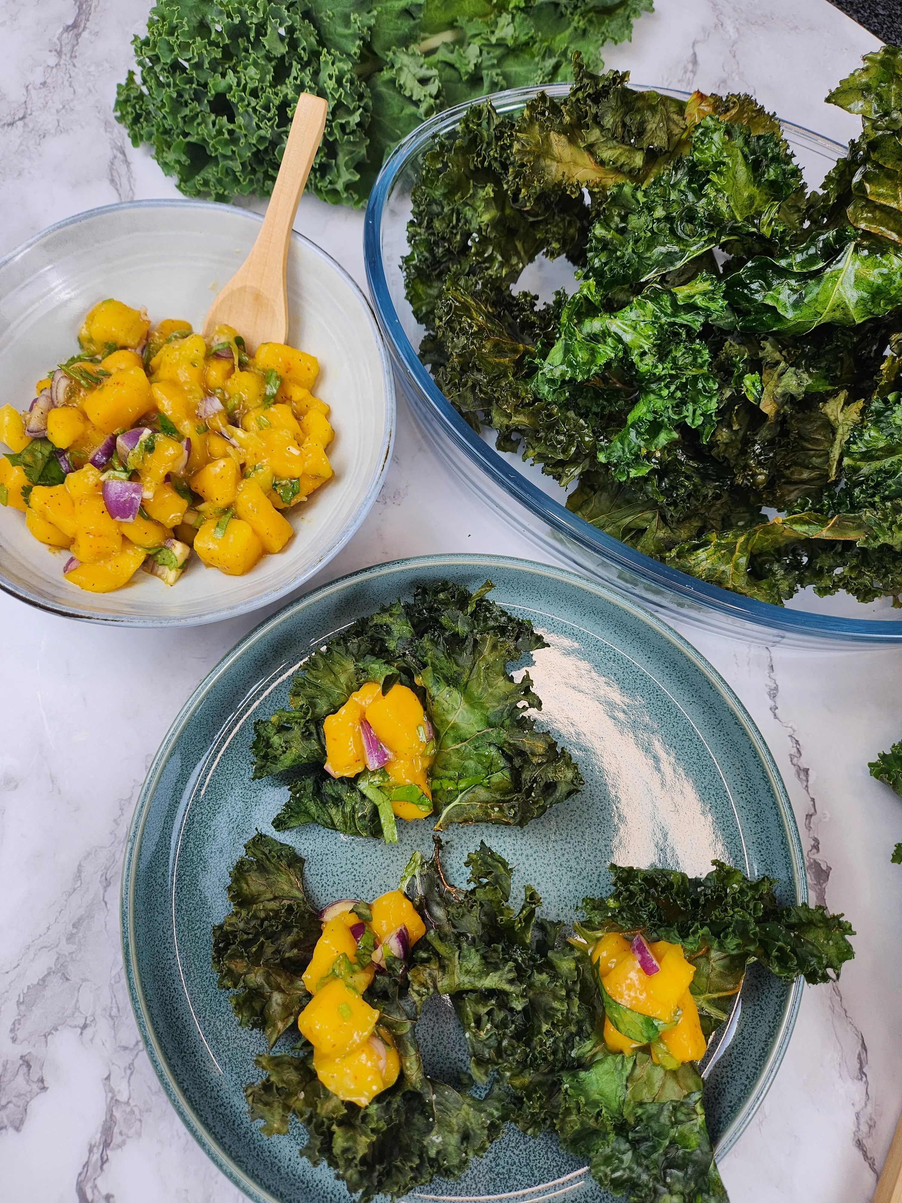 Crispy Kale - Air fryer recipe