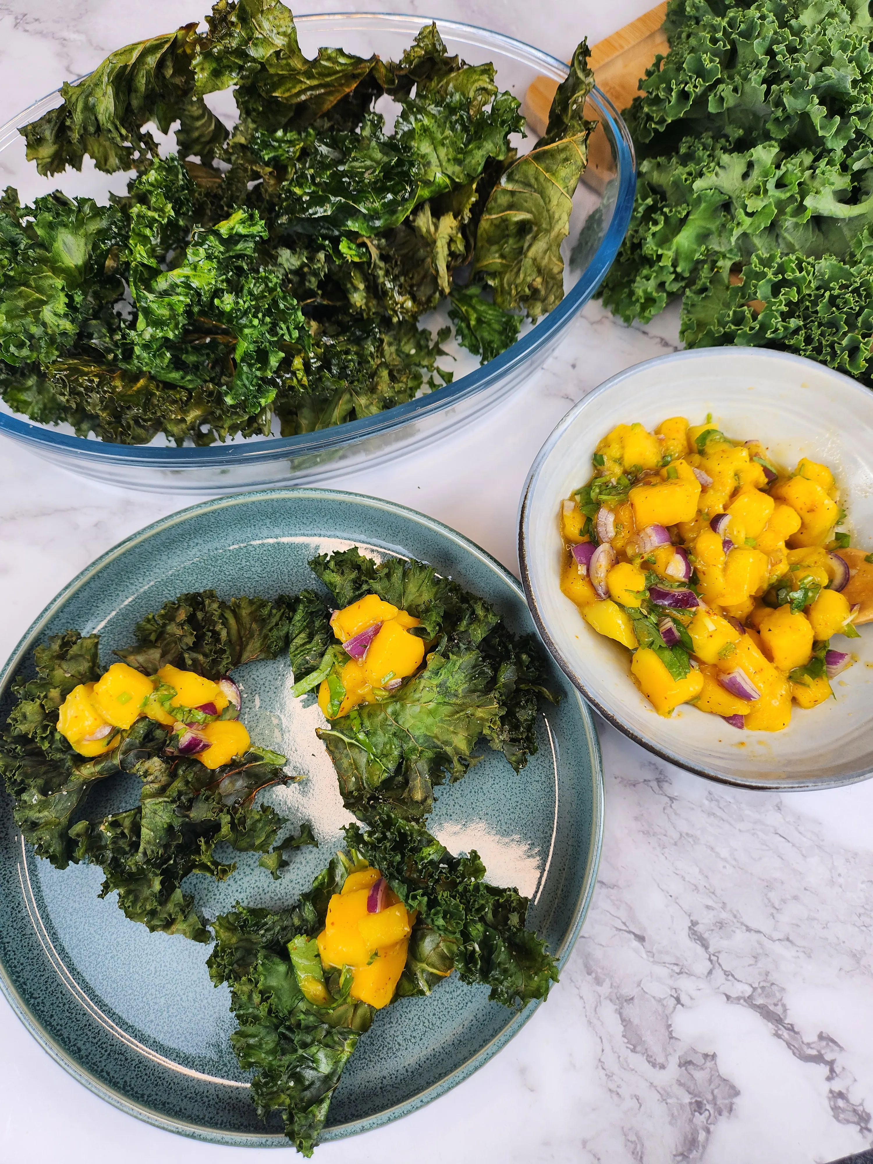 Crispy Kale - Air fryer recipe