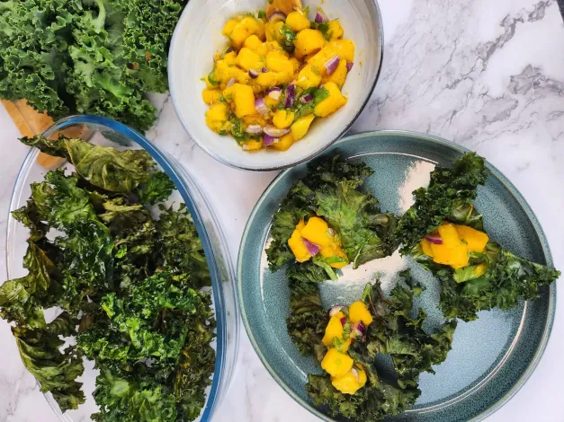 Crispy Kale - Air fryer recipe