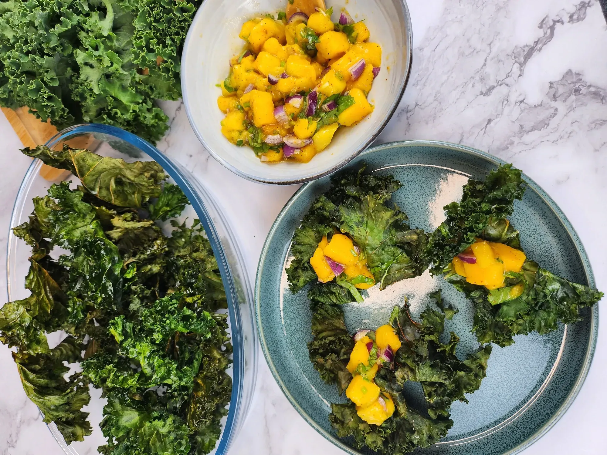 Crispy Kale - Air fryer recipe